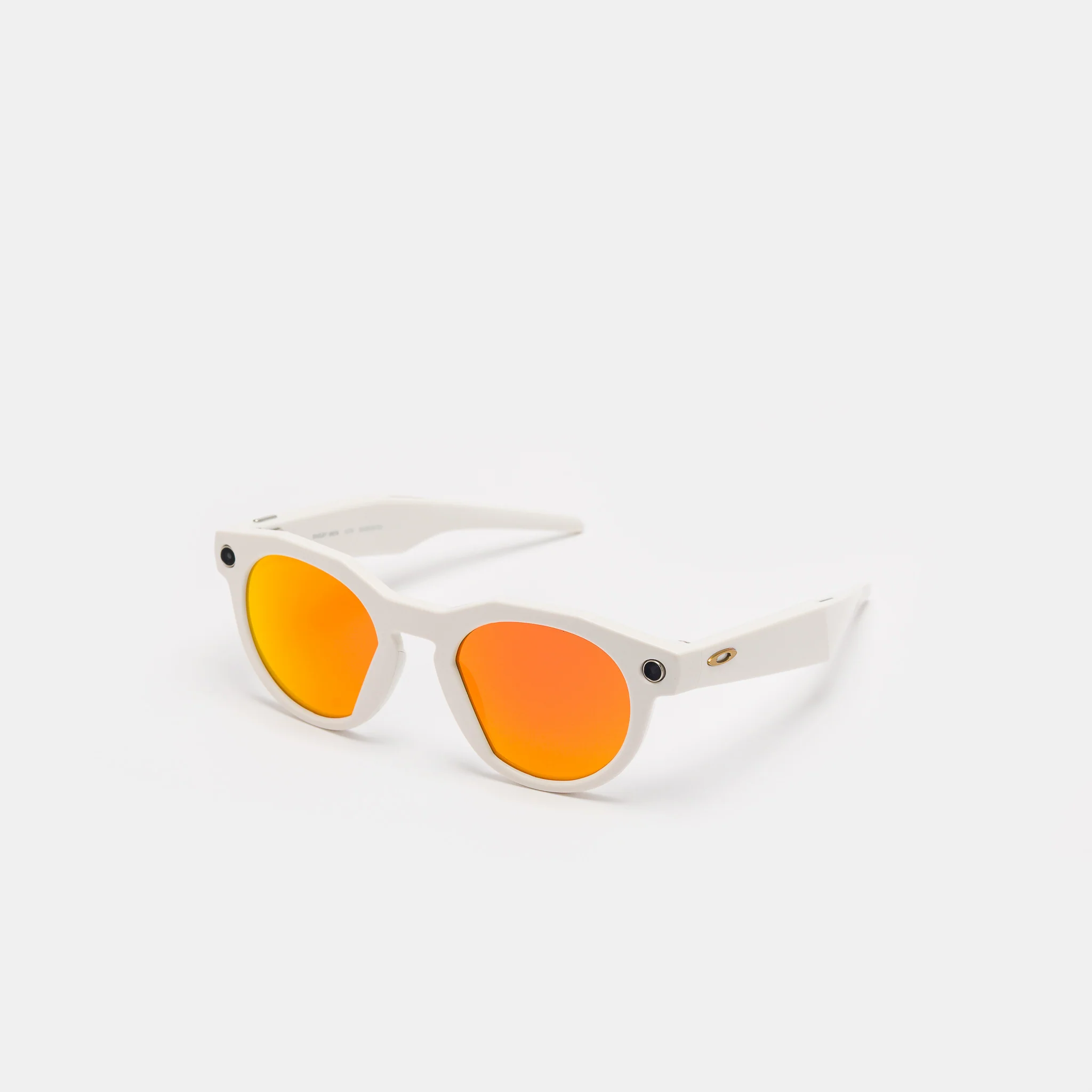 Meta HSTN Glasses in Warm Grey/Prizm Ruby Lens - Image 4