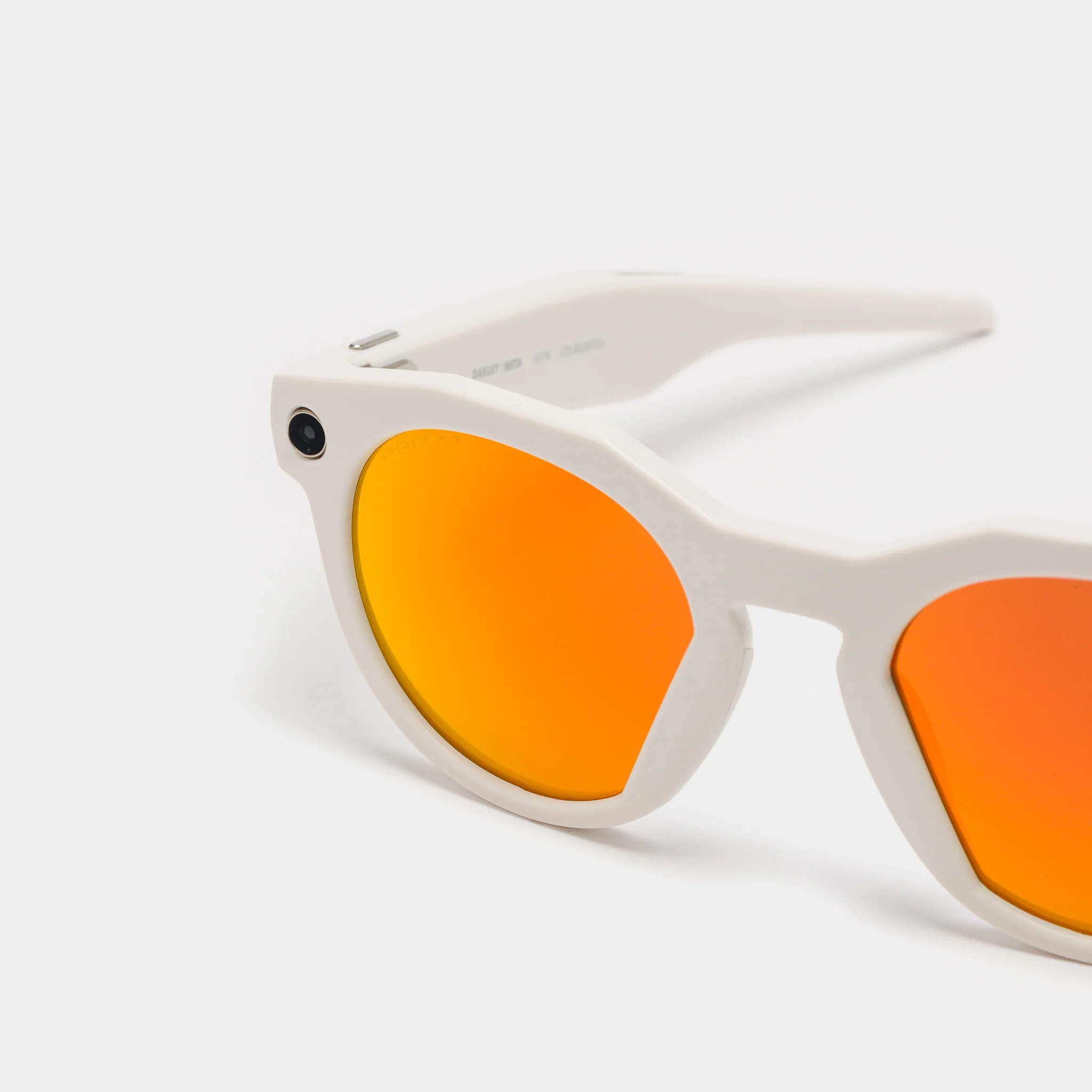 Meta HSTN Glasses in Warm Grey/Prizm Ruby Lens - Image 5