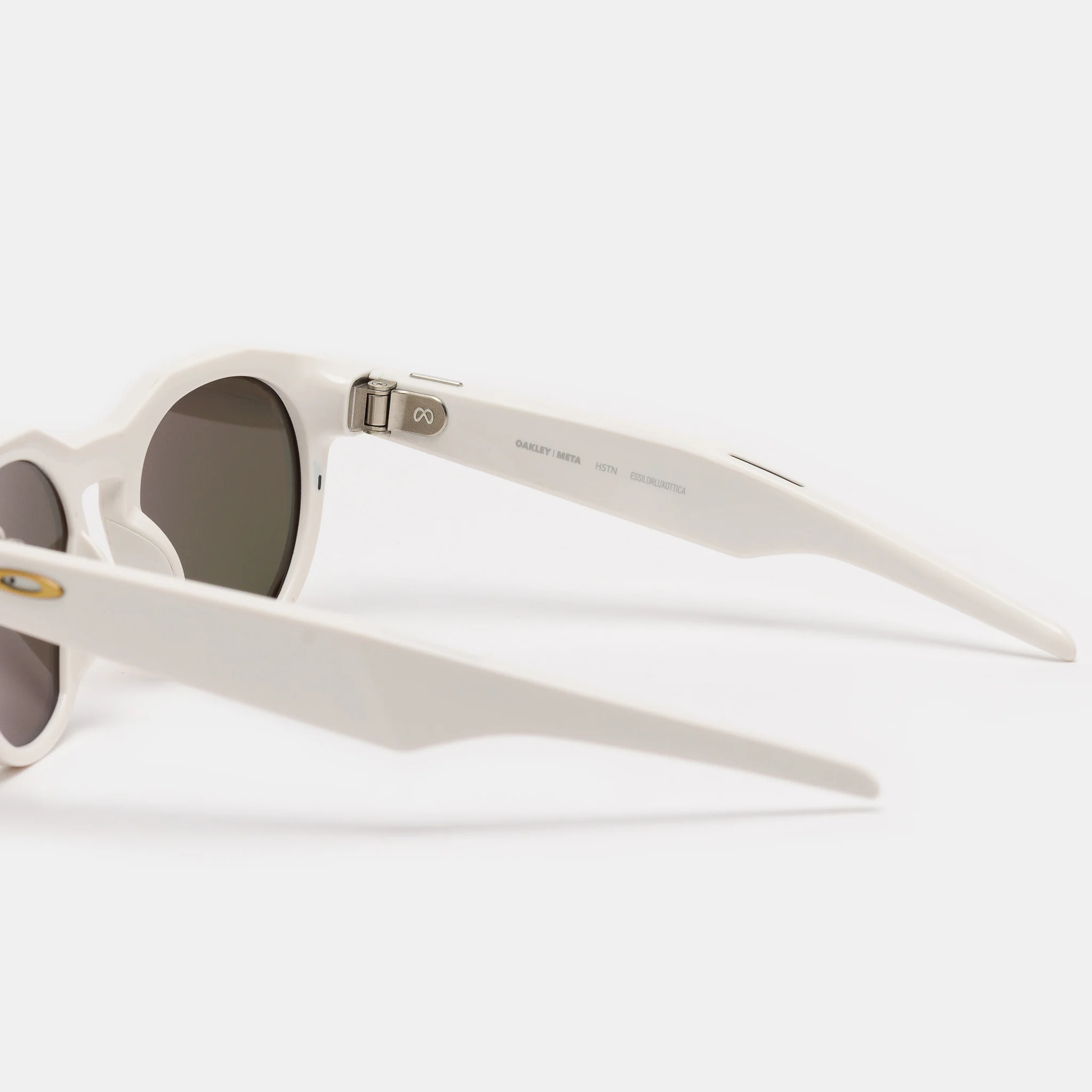 Meta HSTN Glasses in Warm Grey/Prizm Ruby Lens - Image 6