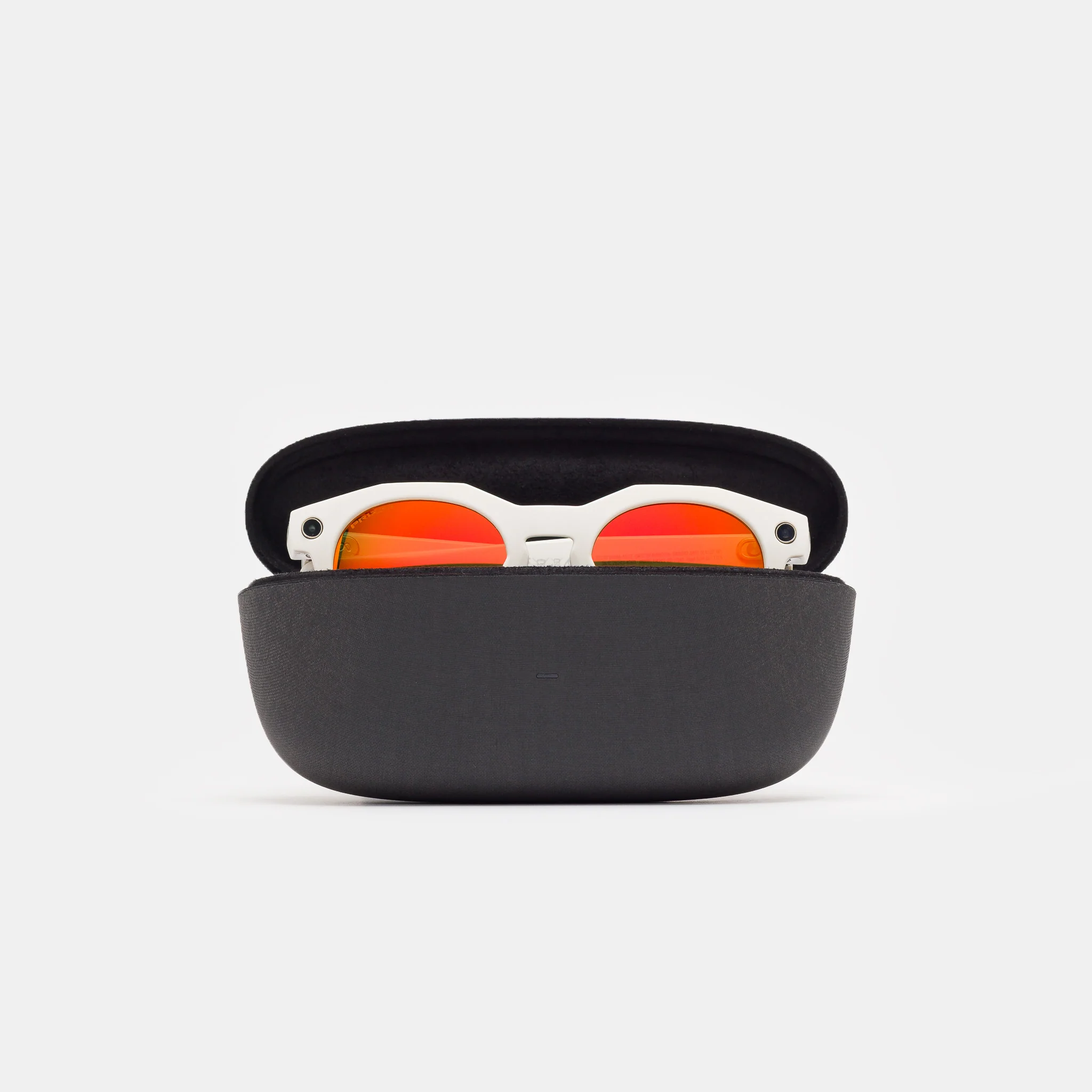 Meta HSTN Glasses in Warm Grey/Prizm Ruby Lens - Image 7