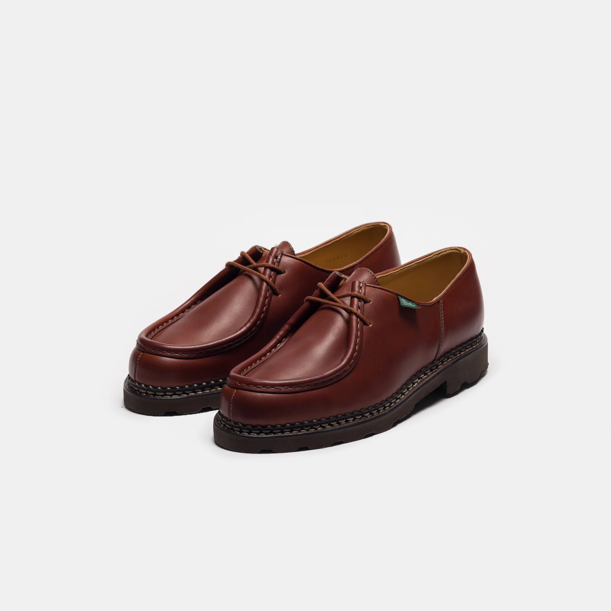 Michael Moc Lace-Up Shoe in Maroon - Image 3
