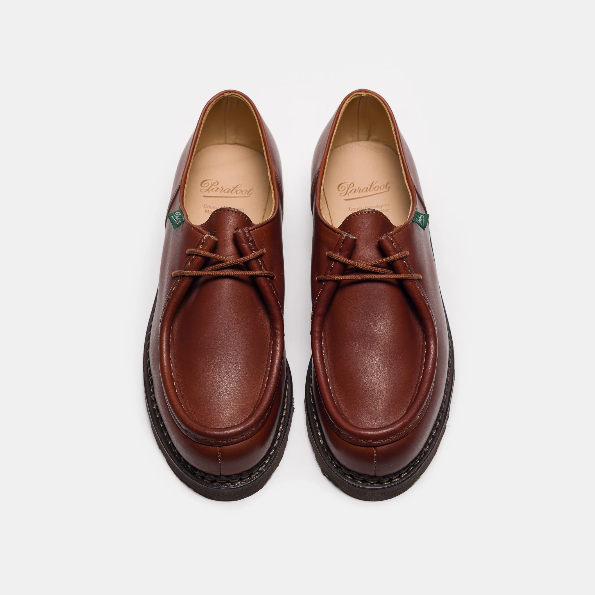 Michael Moc Lace-Up Shoe in Maroon - Image 4