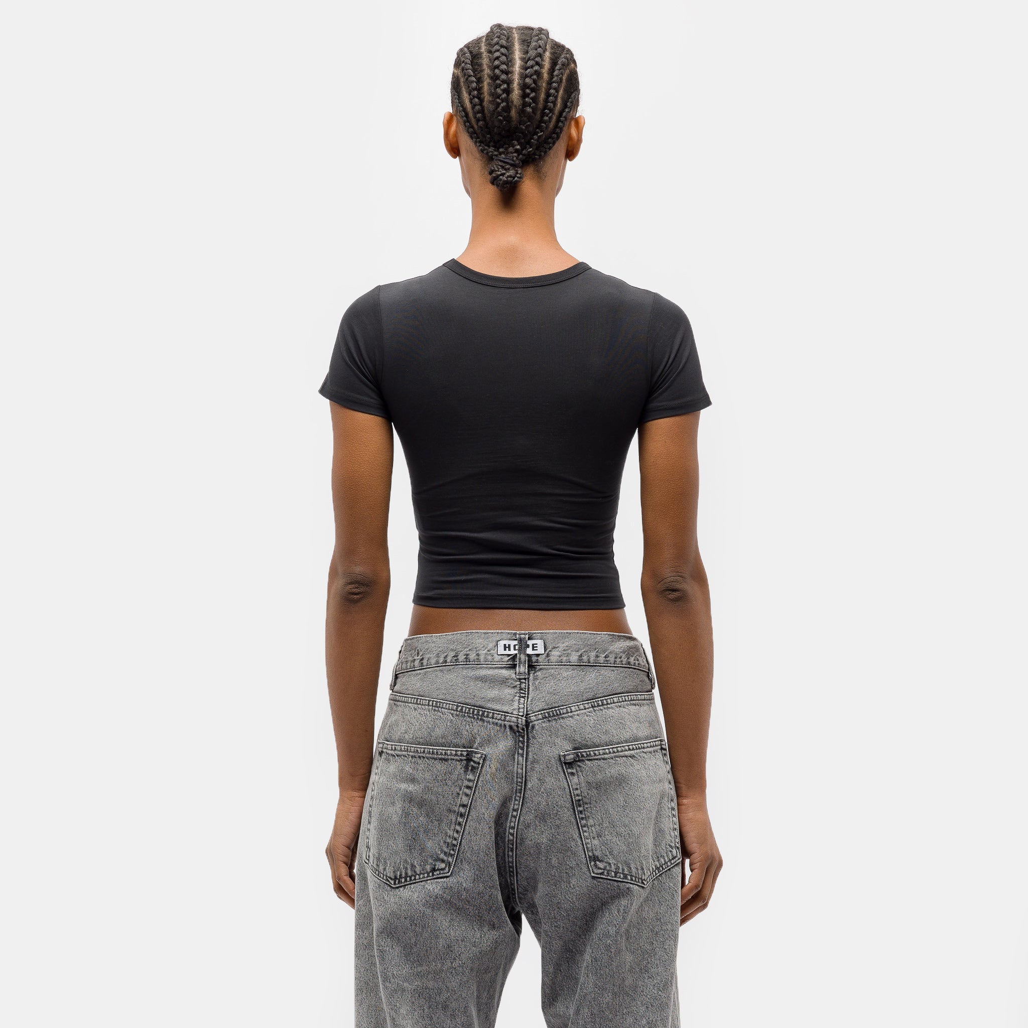 Micro Tee in Black - Image 3