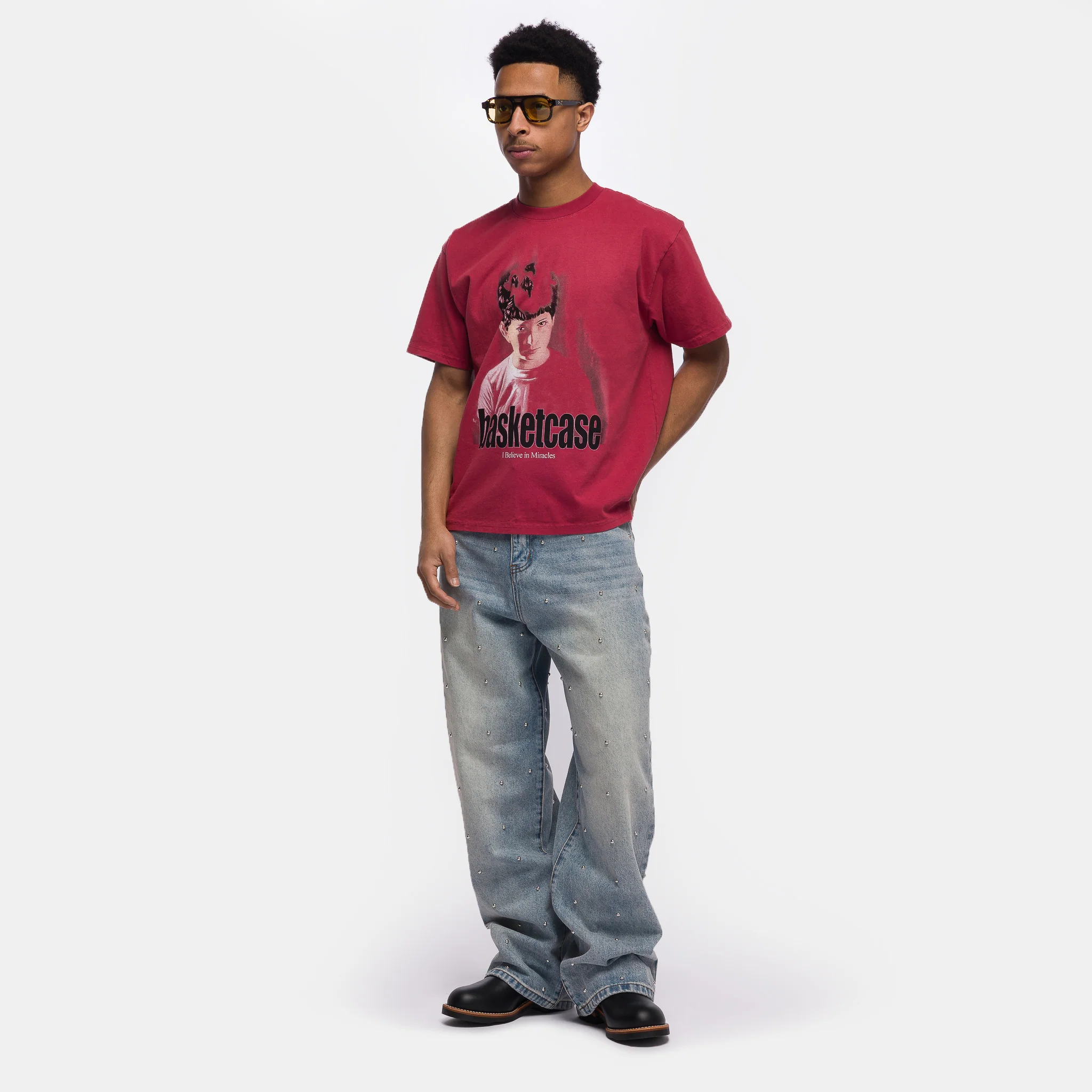 Miracle T-Shirt in Red - Image 2