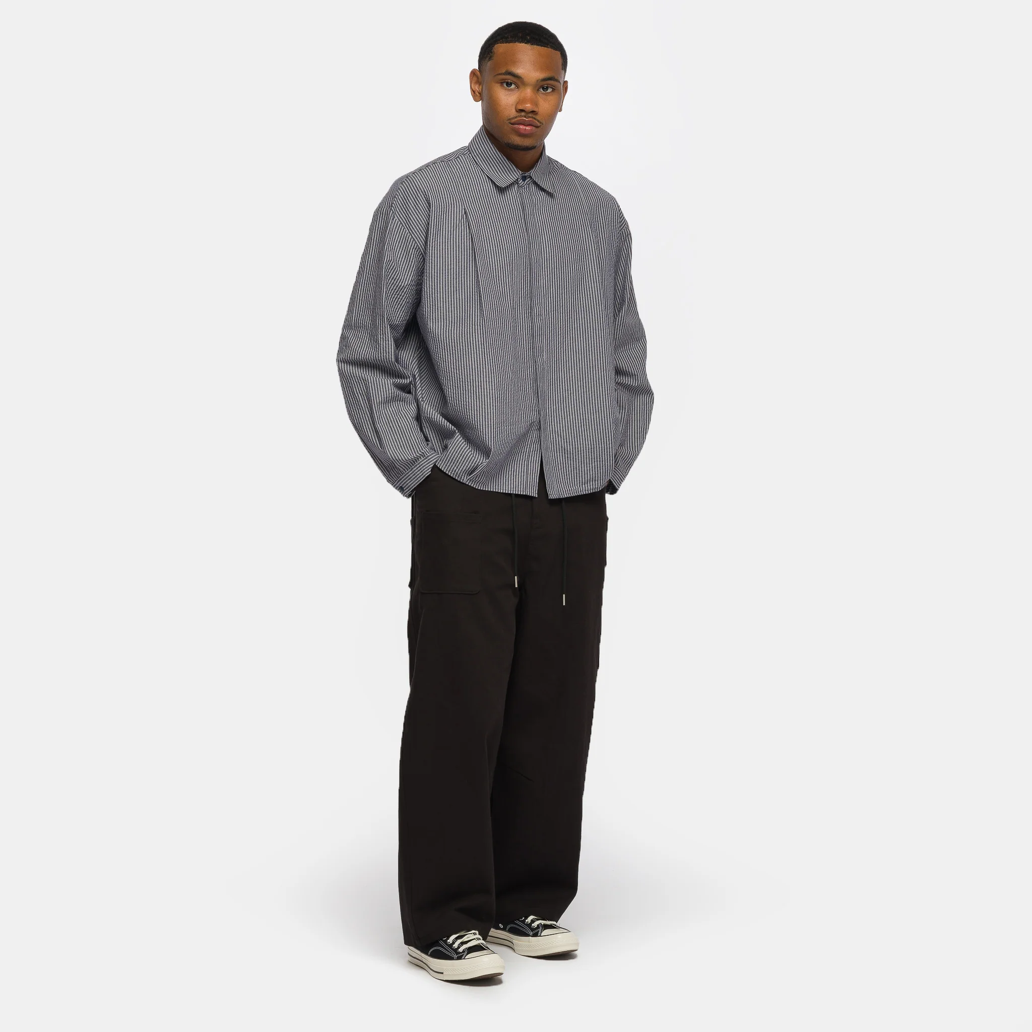Mismatch Pocket Jean in Black - Image 2