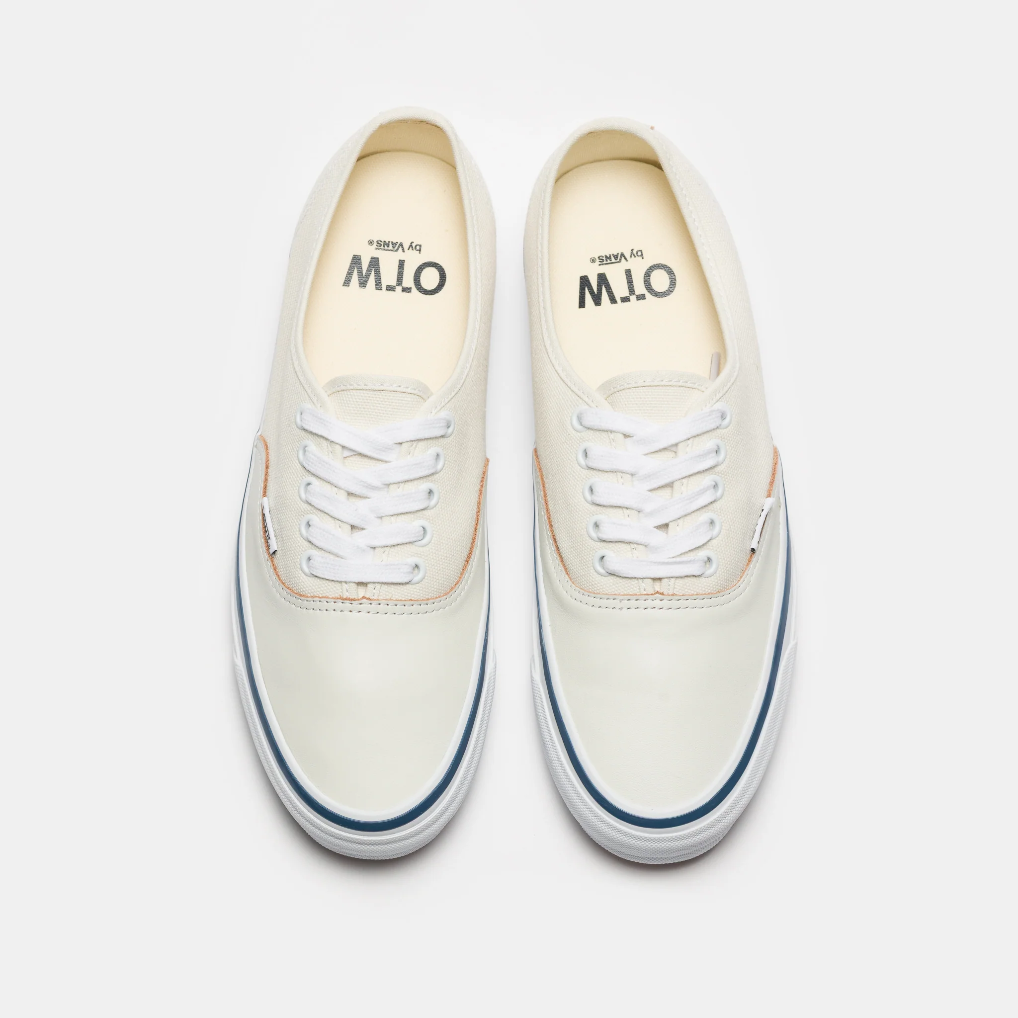 OTW Authentic 44 Siped Vibram Sneaker in  Marshmallow - Image 4