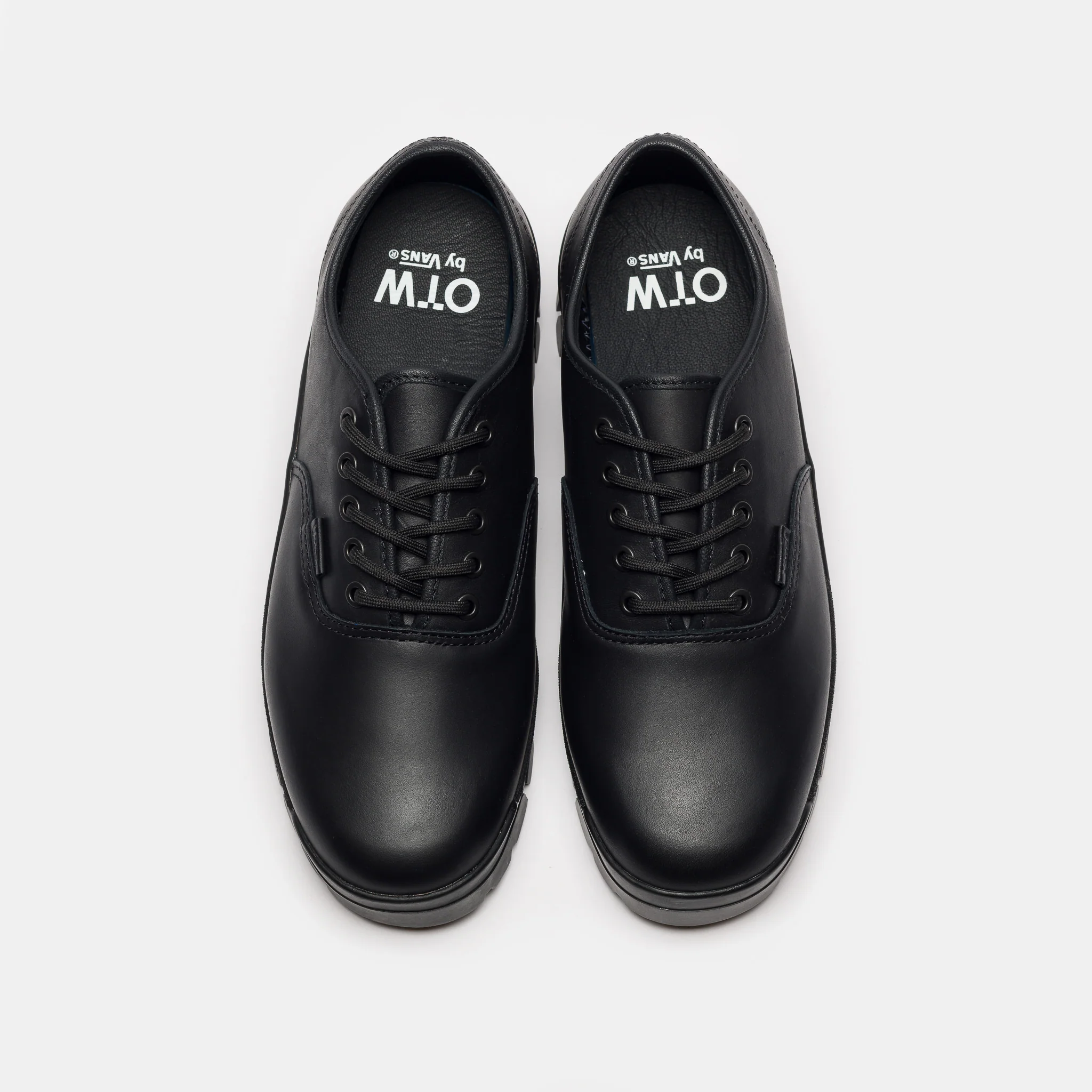 OTW Authentic Oxford Sneaker in Horween Black - Image 4