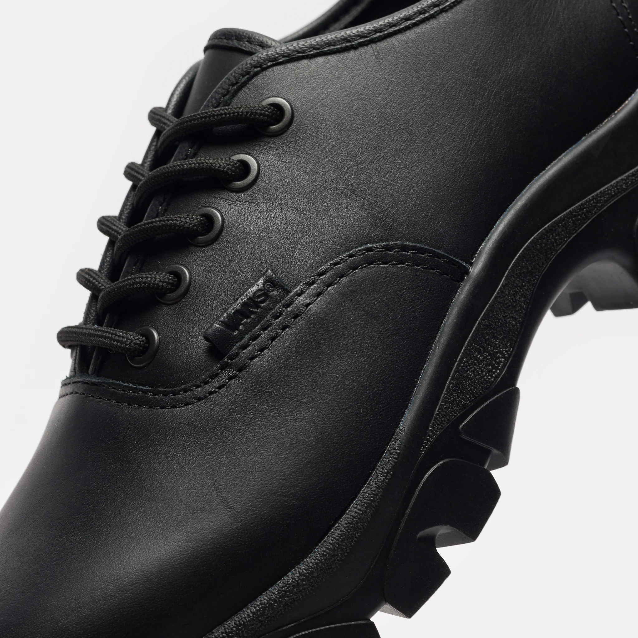 OTW Authentic Oxford Sneaker in Horween Black - Image 5
