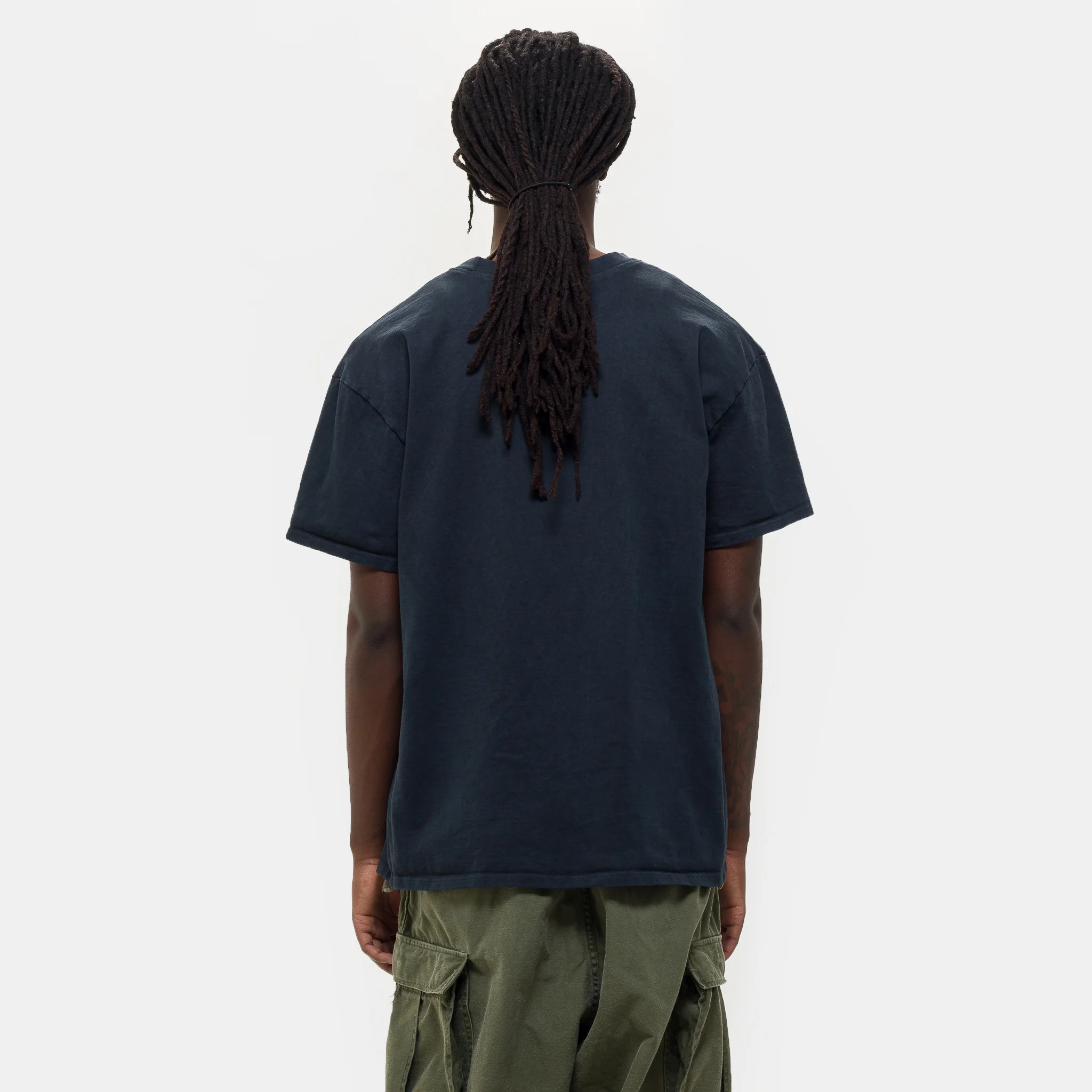 Oversized T-Shirt in Faded Black - Image 3