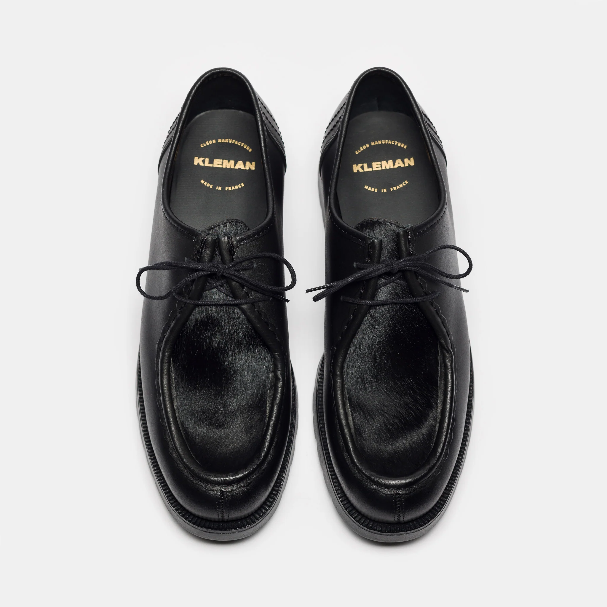 Padrini Moc Toe Shoe in Noir - Image 4