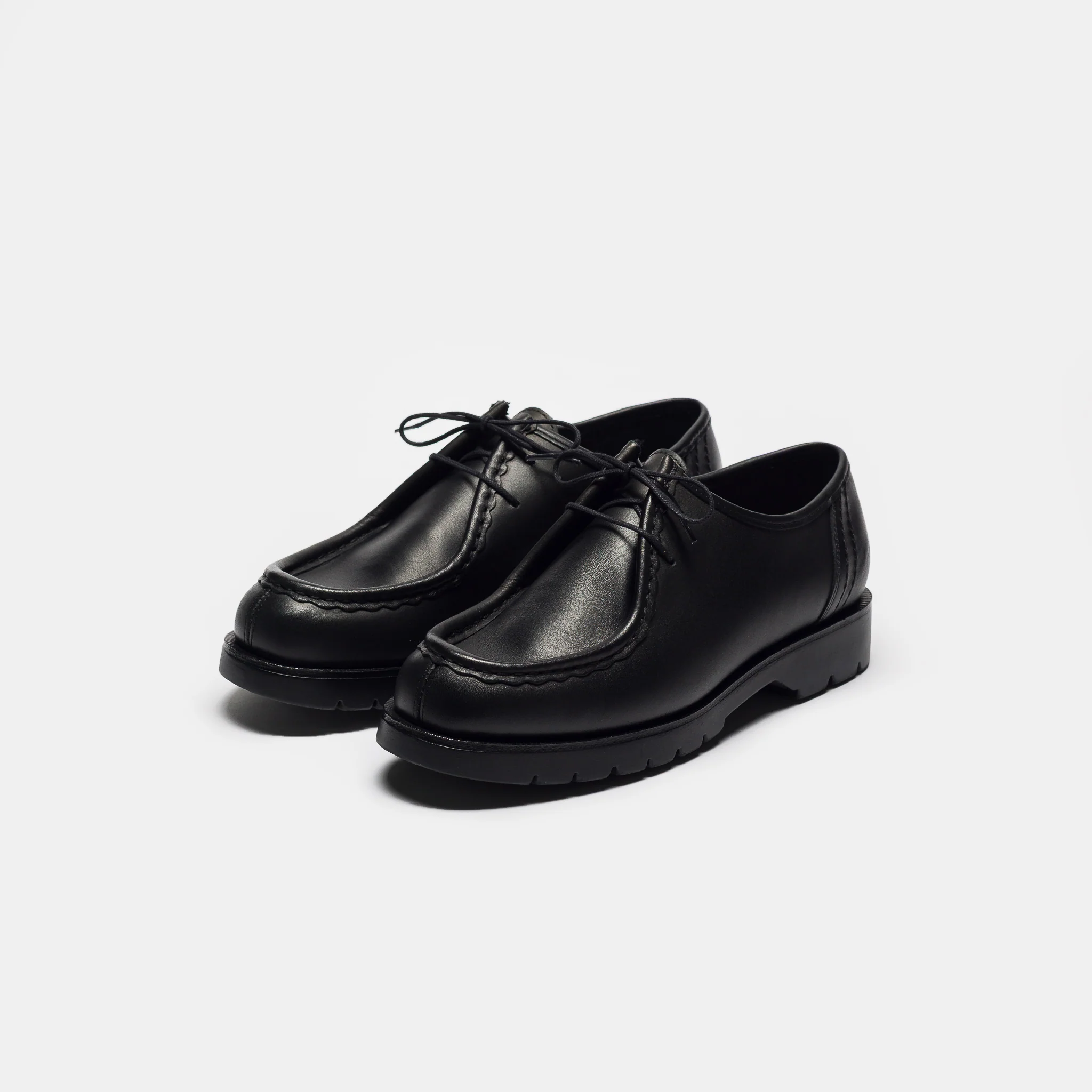 Padror Moc Toe Shoe in Noir - Image 3