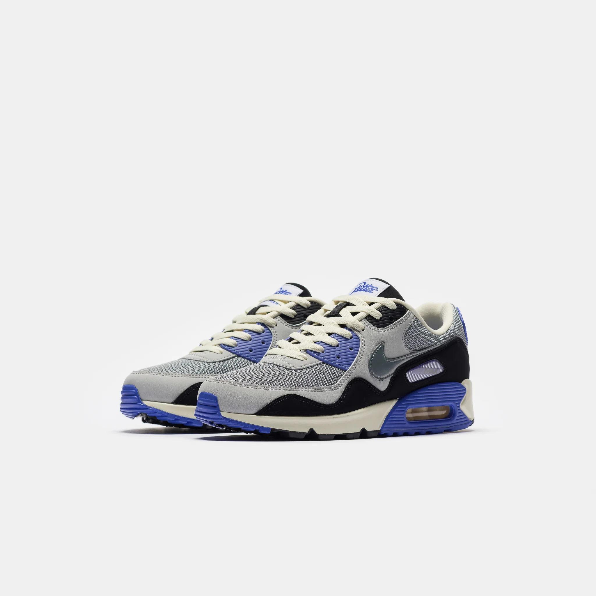 Patta Air Max 90 SP Sneaker in Particle Grey/Neutral Grey/Sapphire - Image 2