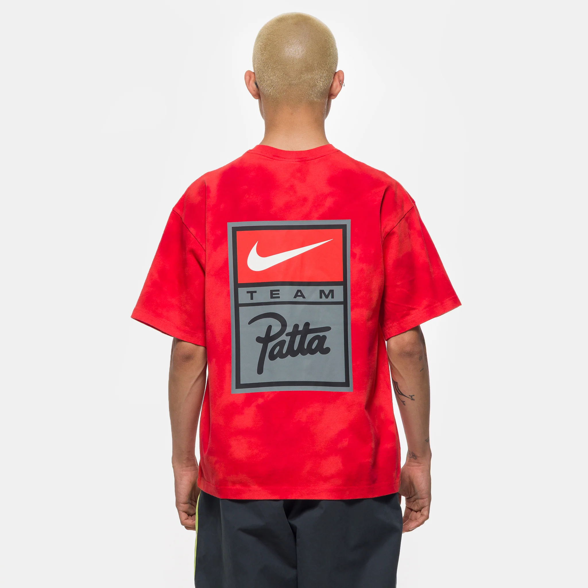 Patta T-Shirt in Rush Red/University Red/Gym Red - Image 3