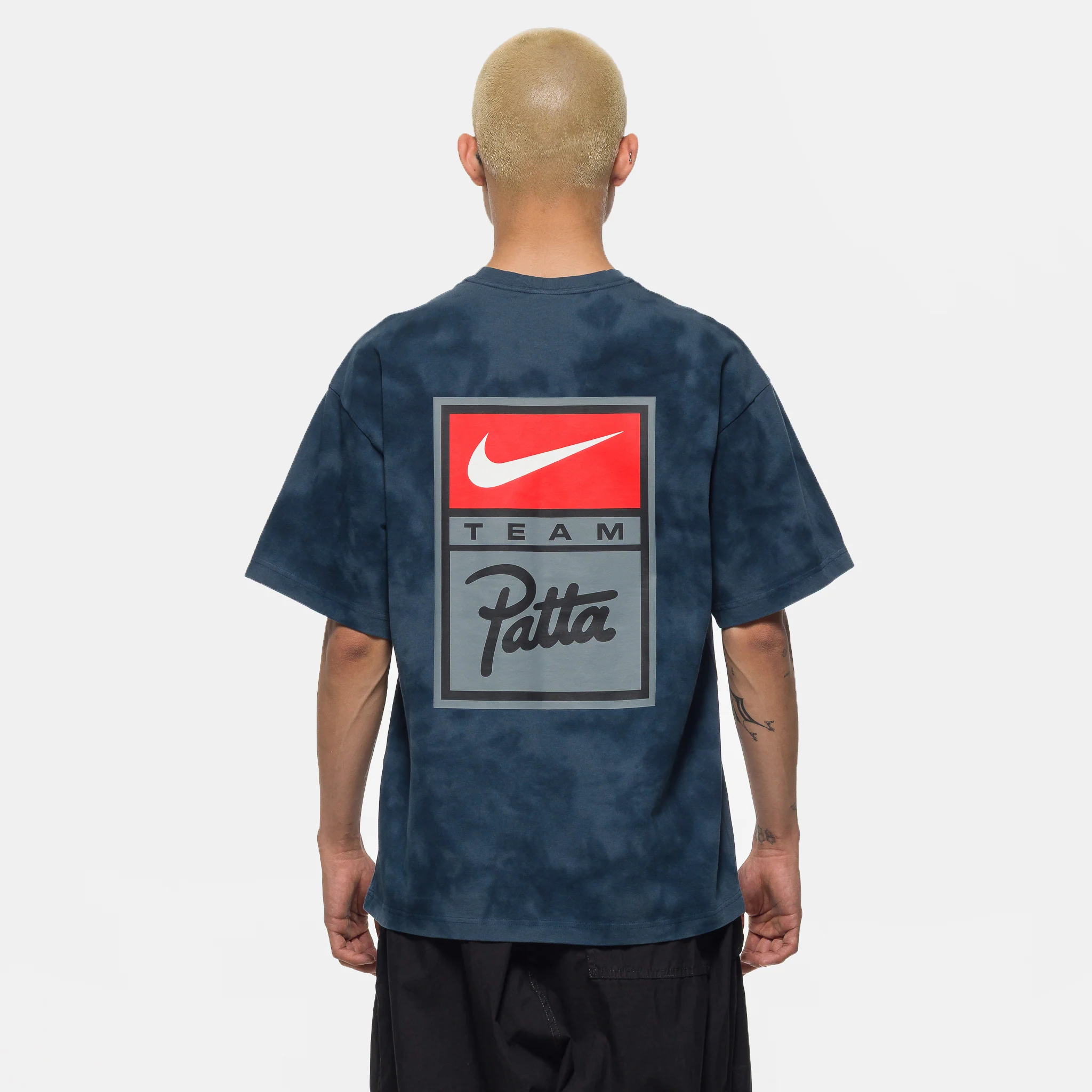 Patta T-Shirt in Squadron Blue/Deep Ocean/Dark Obsidian - Image 3