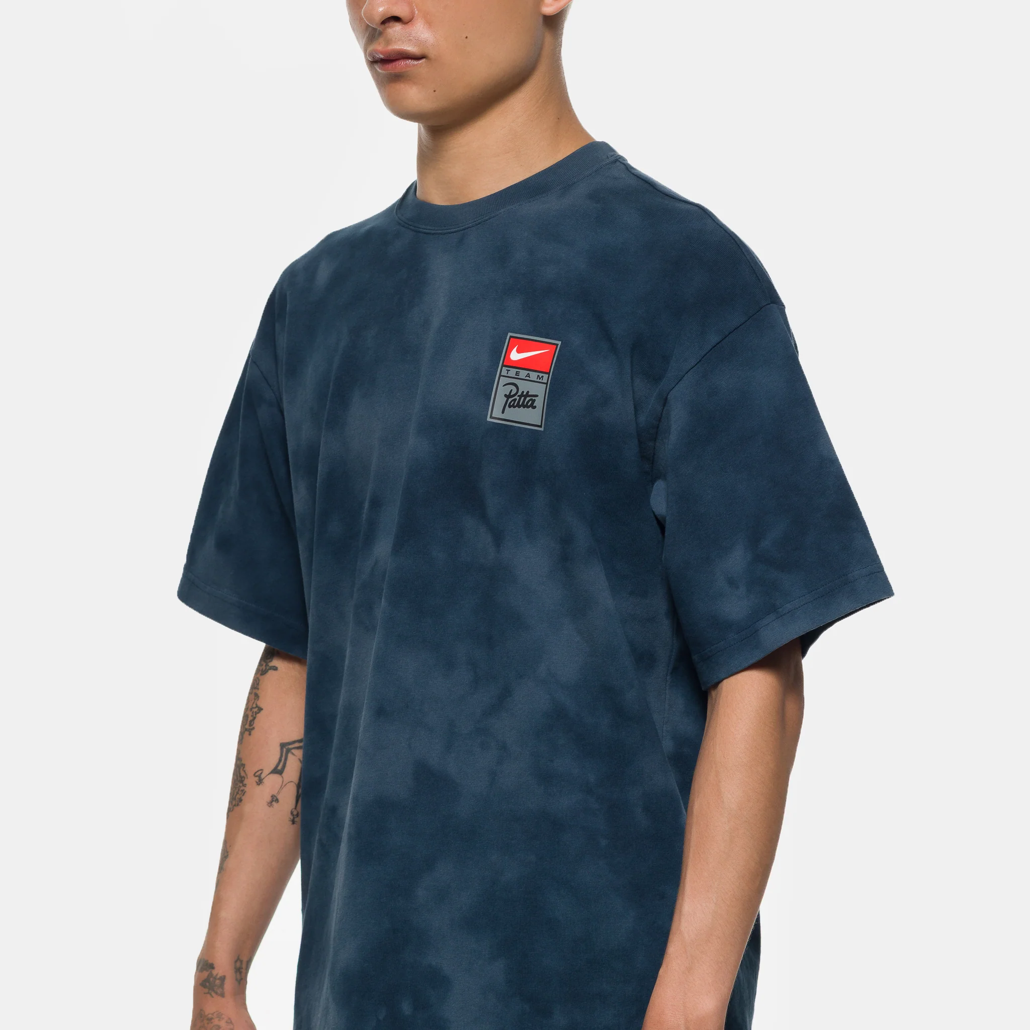 Patta T-Shirt in Squadron Blue/Deep Ocean/Dark Obsidian - Image 4