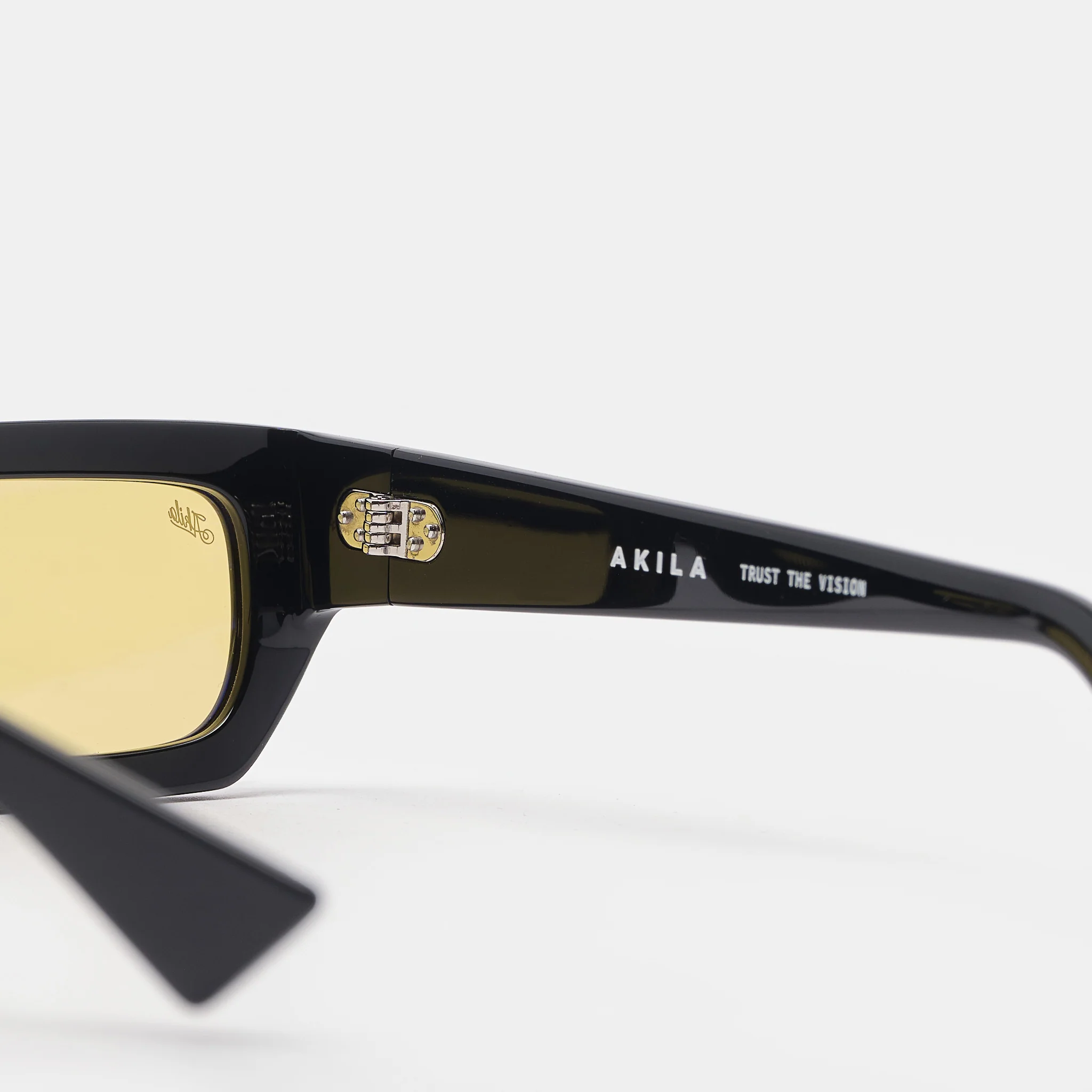 Polaris Sunglasses in Black/Yellow - Image 3