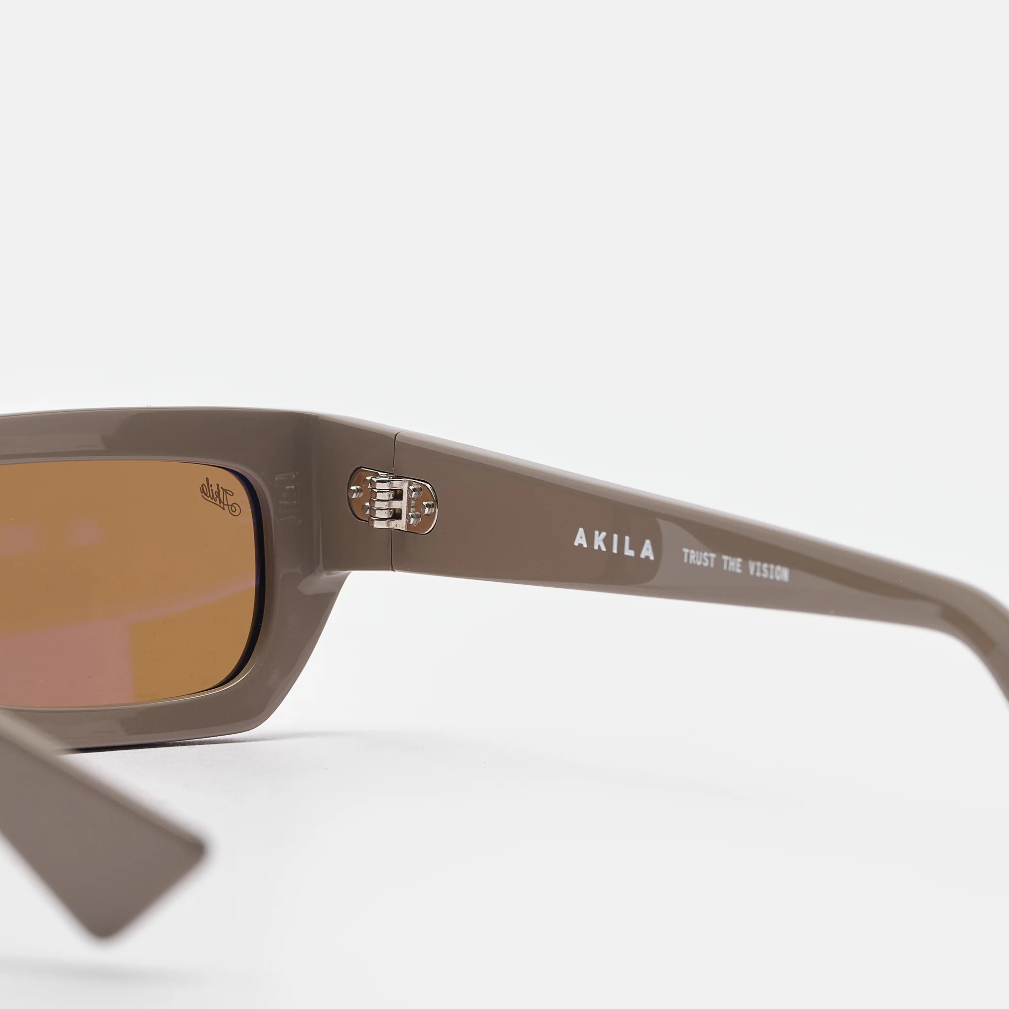 Polaris Sunglasses in Grey/Brown - Image 3