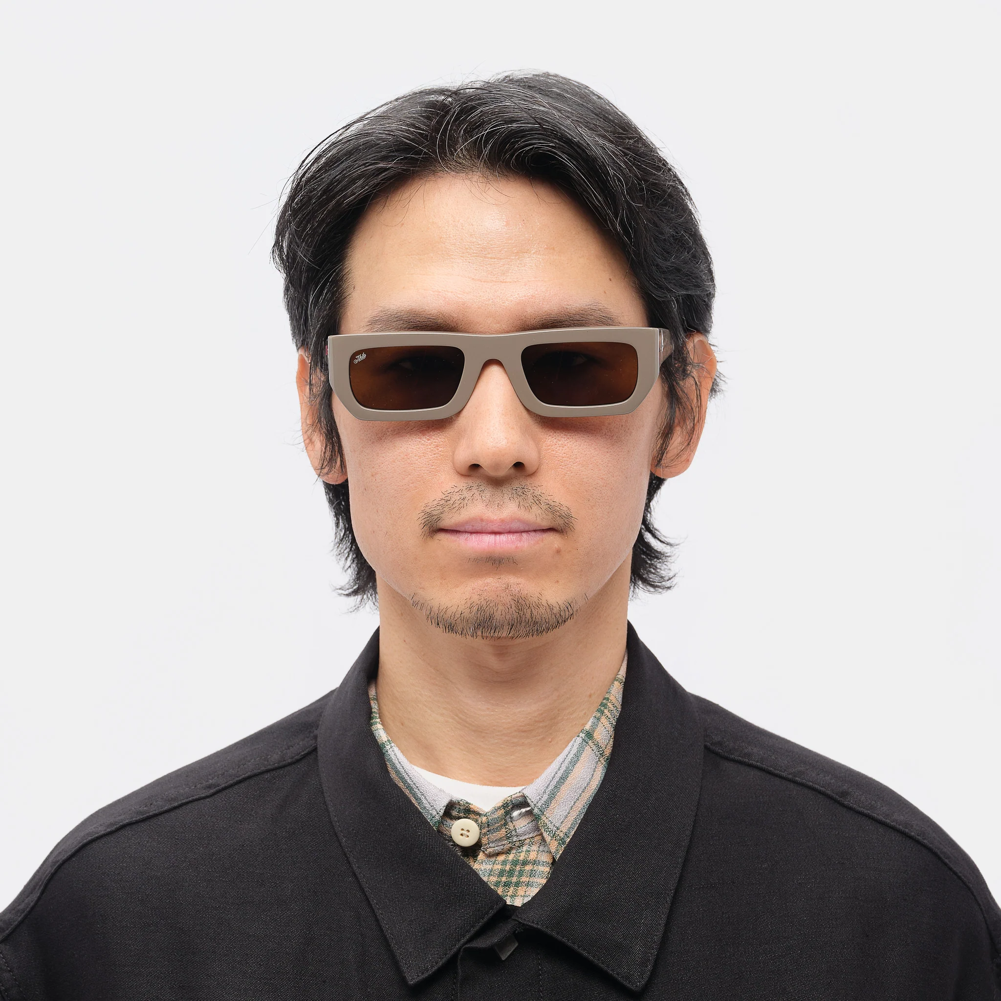 Polaris Sunglasses in Grey/Brown - Image 4