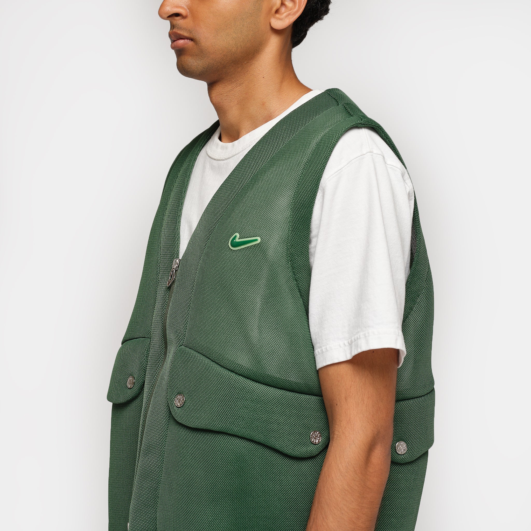 Project F.R.O.G. Bubble Pod Vest in Fir/Barely Volt/Fir - Image 4