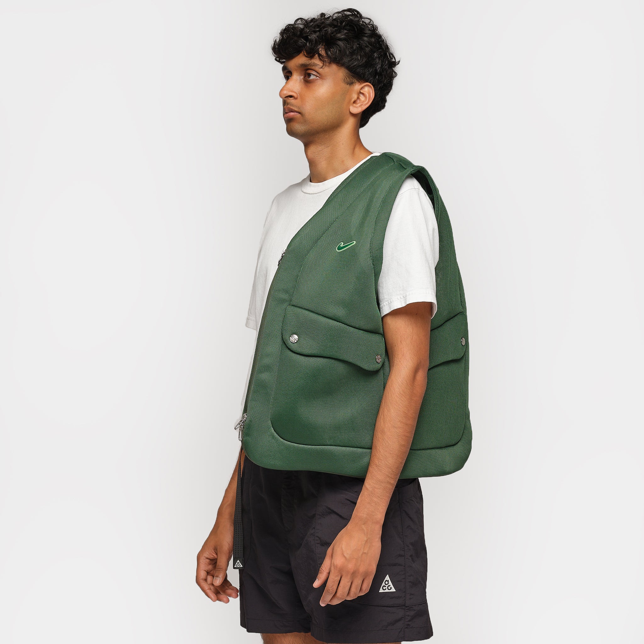 Project F.R.O.G. Bubble Pod Vest in Fir/Barely Volt/Fir - Image 6