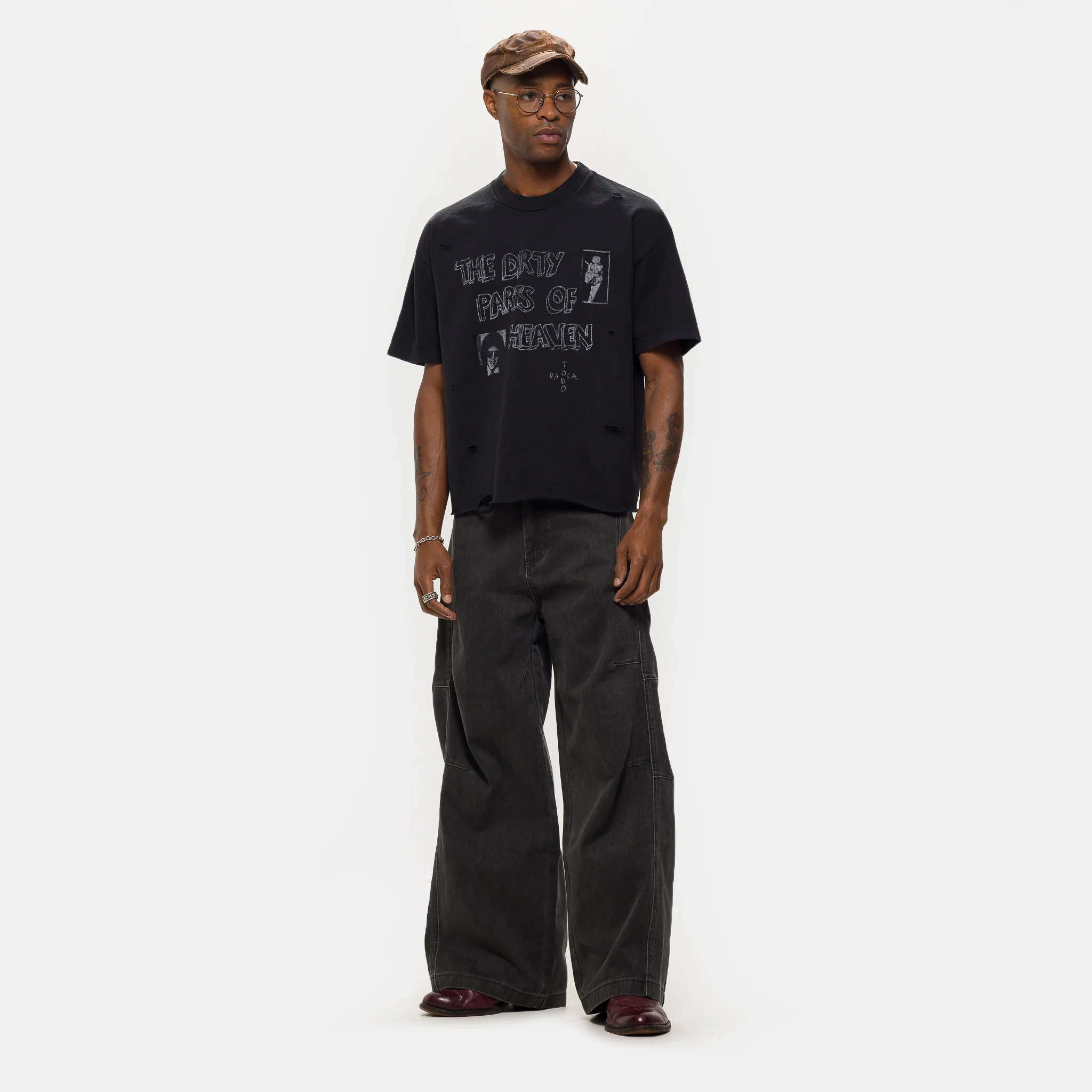 Rancho Denim Jean in Black - Image 2