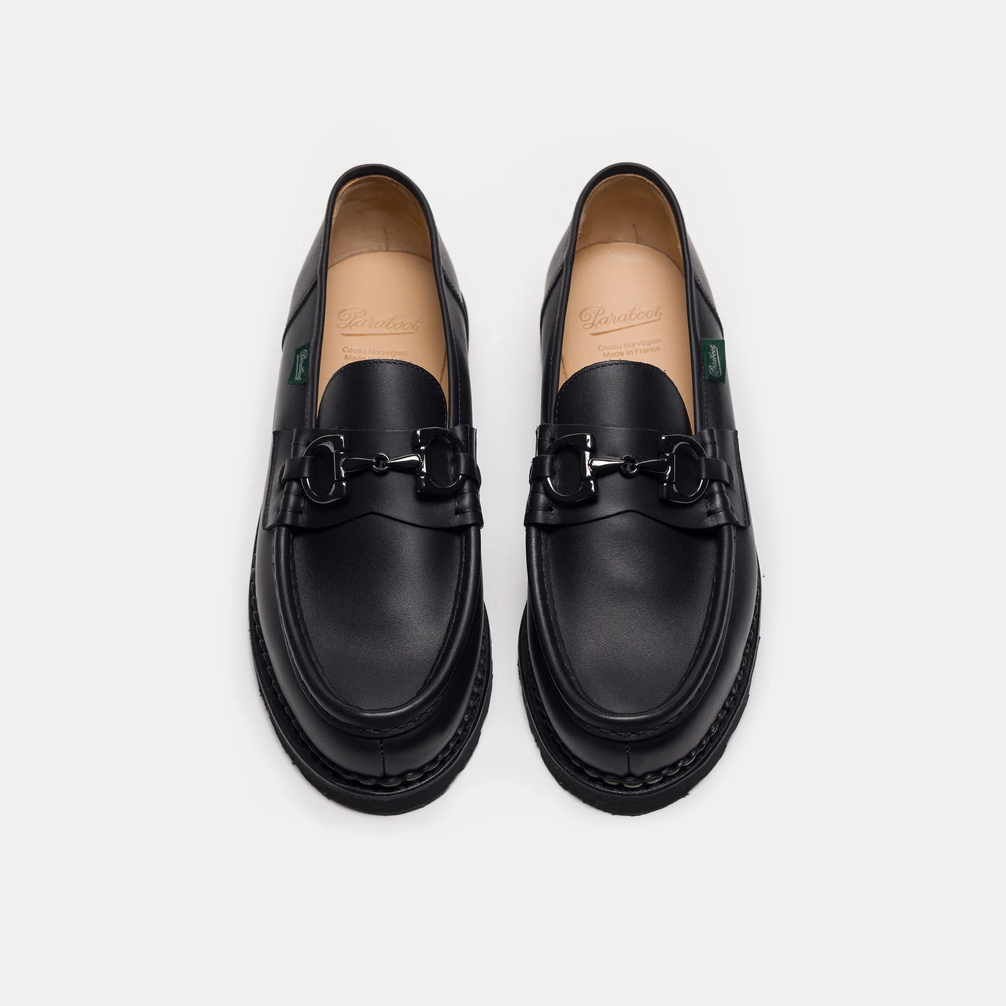 Reims Horsebit Loafer in Black - Image 4