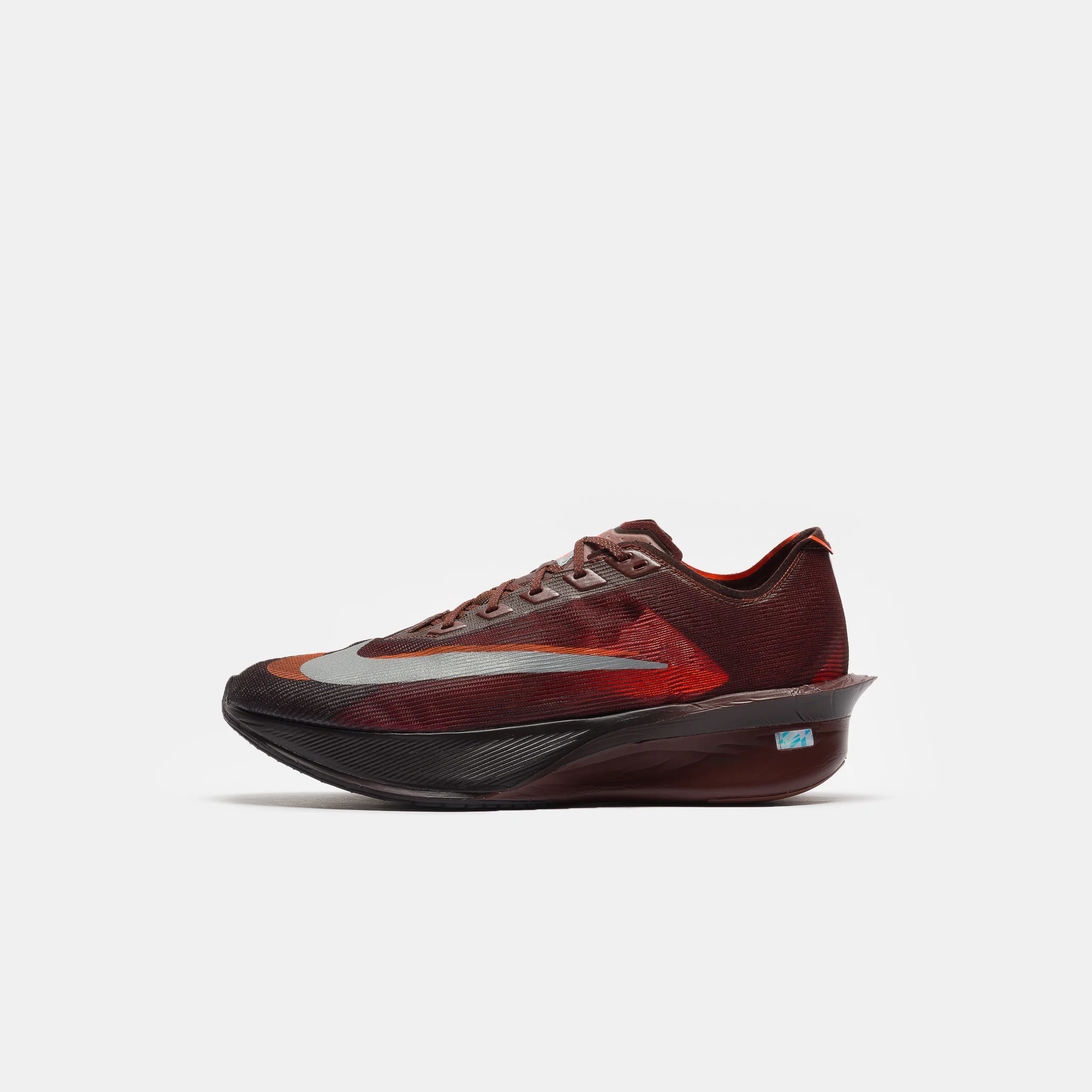 Renegade Vaporfly 4 Sneaker in Brown Basalt/Hyper Crimson