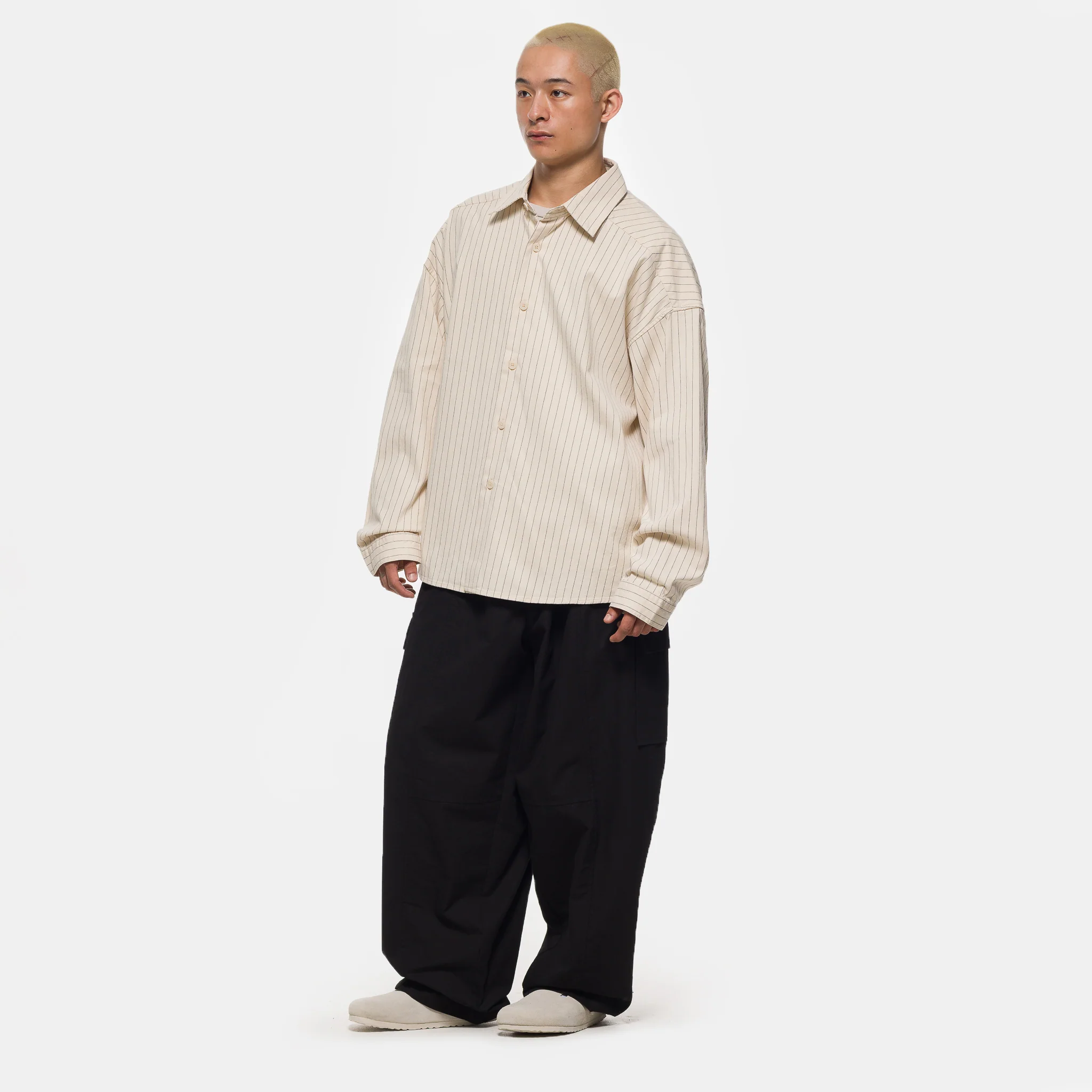 Ripstop Cargo Wide Pant in Black - Image 2