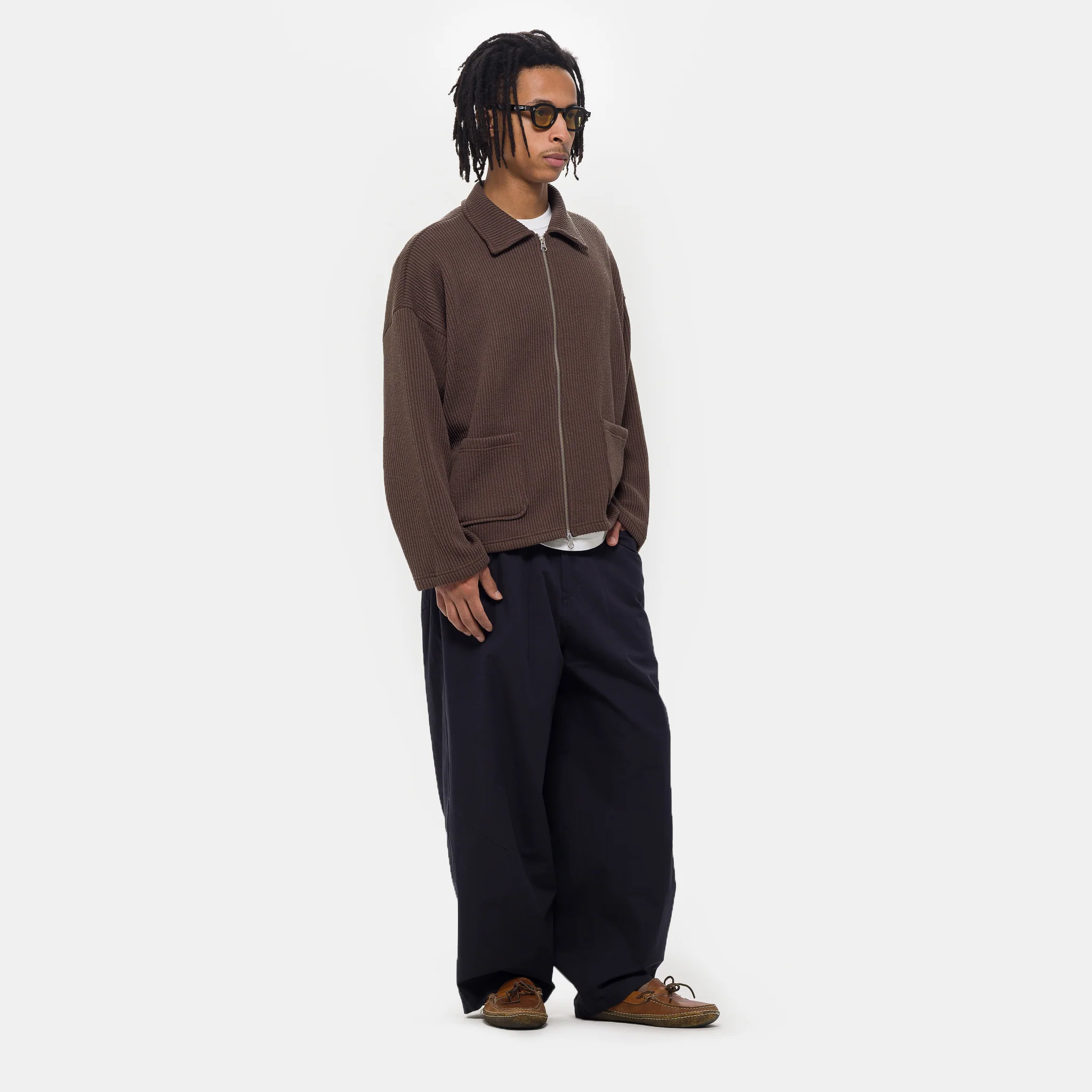Ripstop Workers Trouser in Navy - Image 2