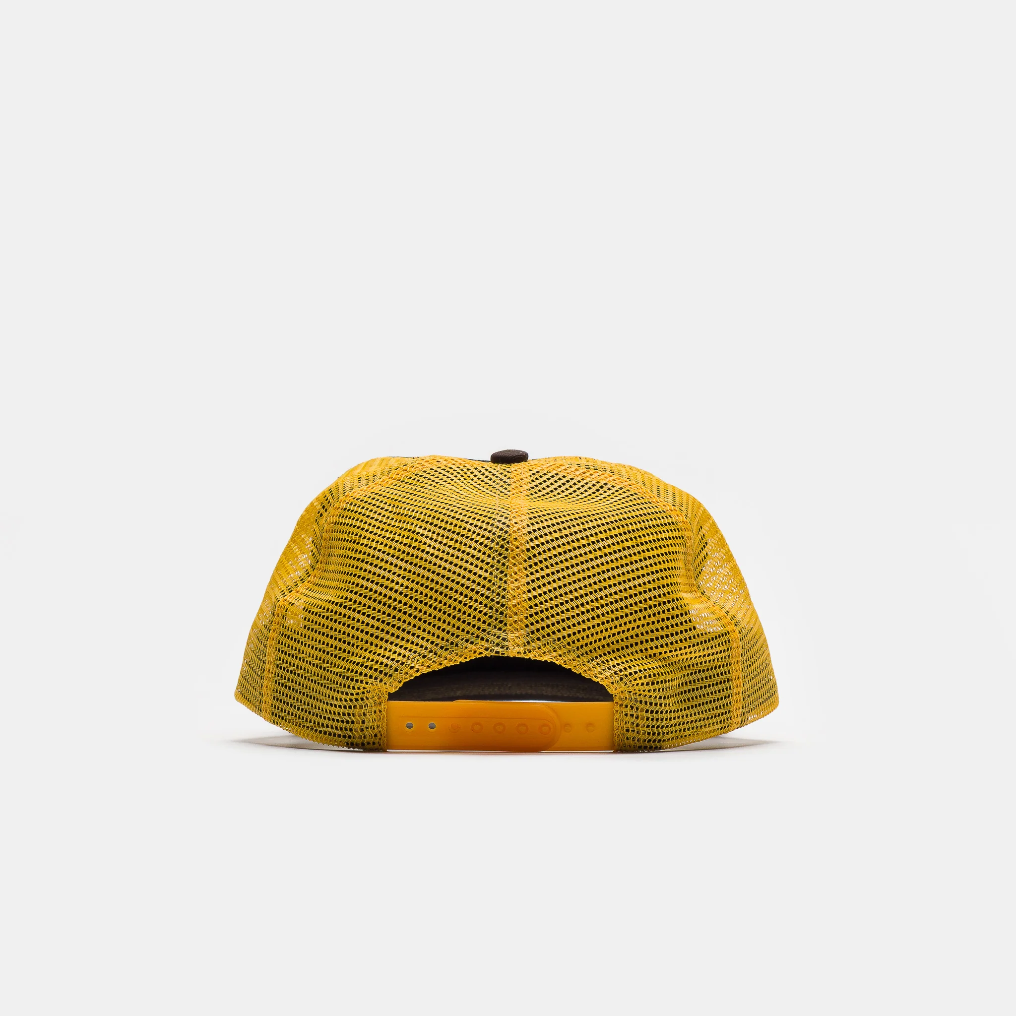 Rodeo Mesh Trucker Hat in Espresso/Gold - Image 5