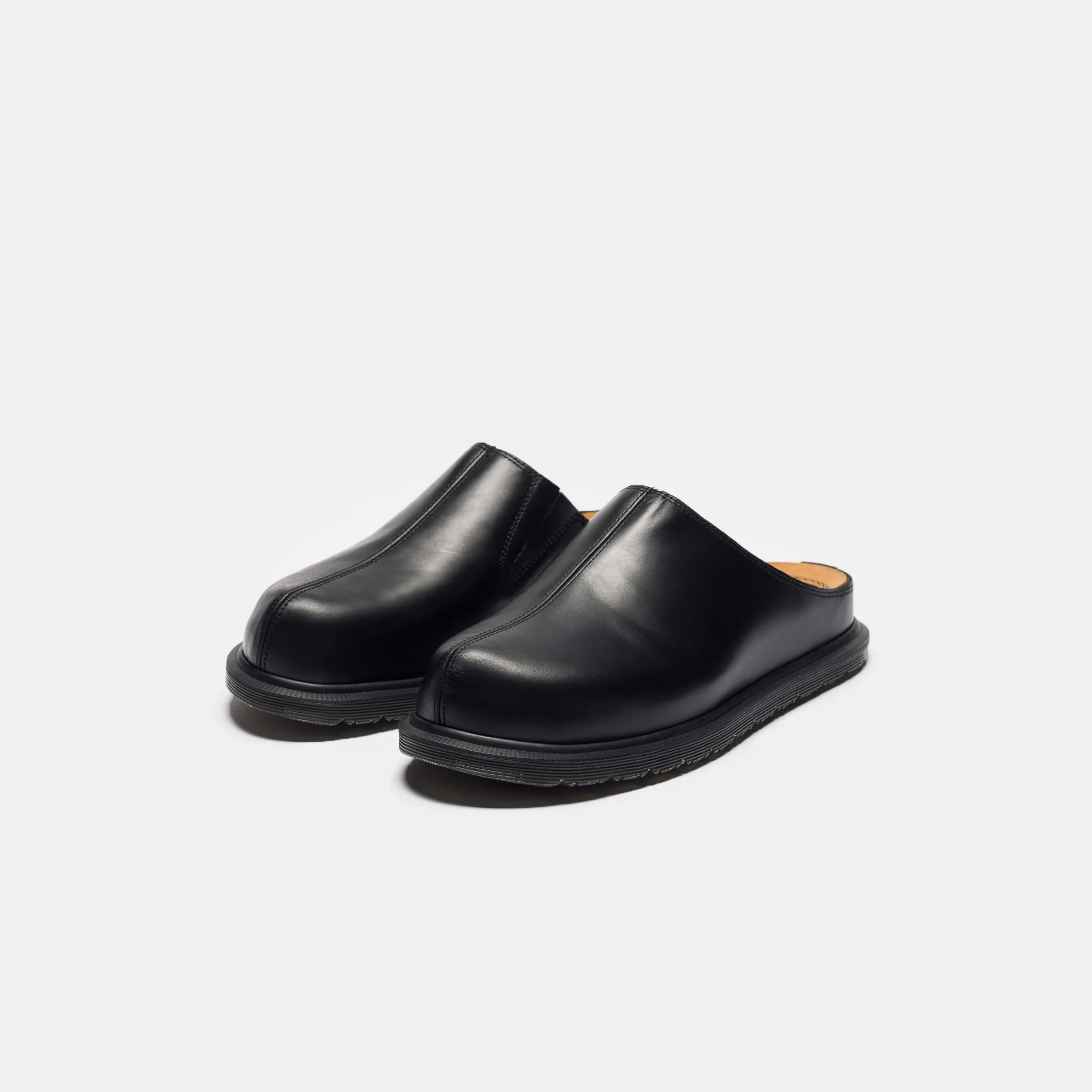 San Mule Shoe in Black Orleans - Image 3