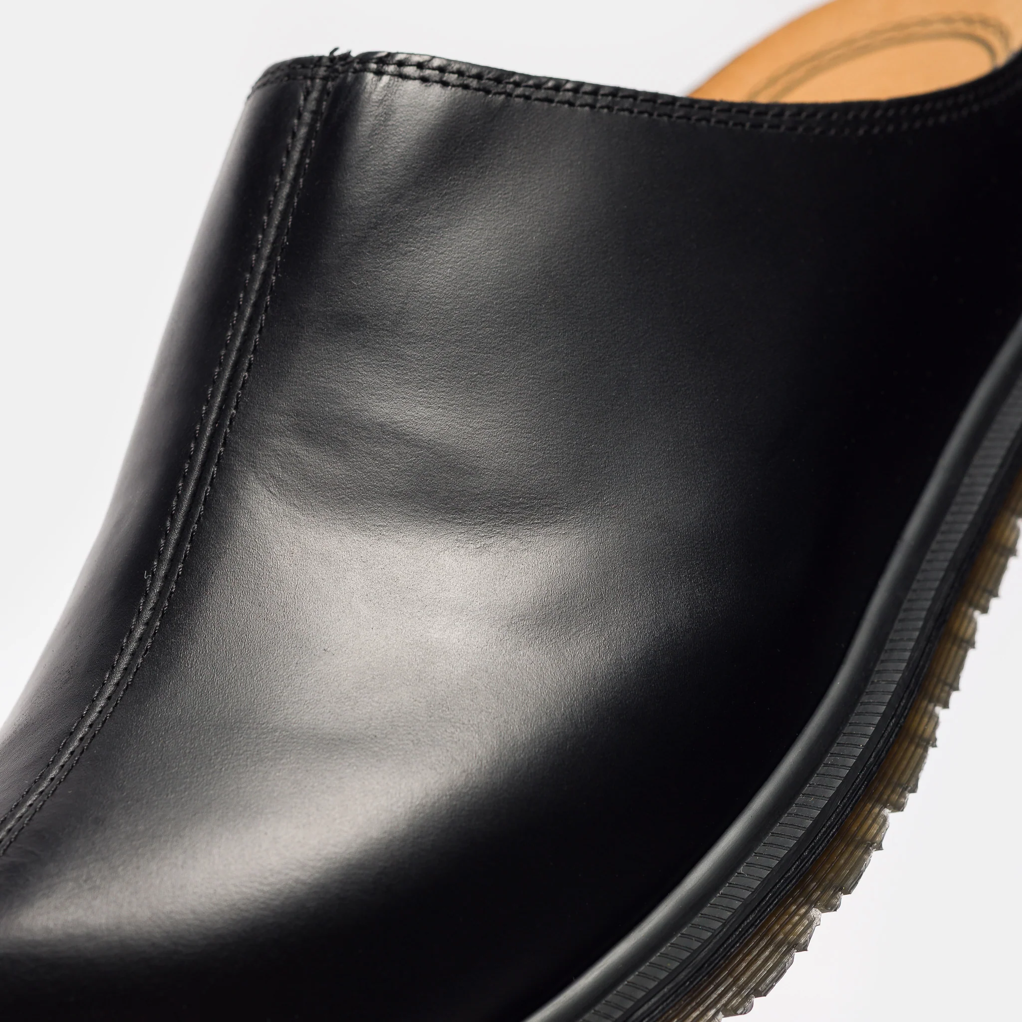 San Mule Shoe in Black Orleans - Image 5
