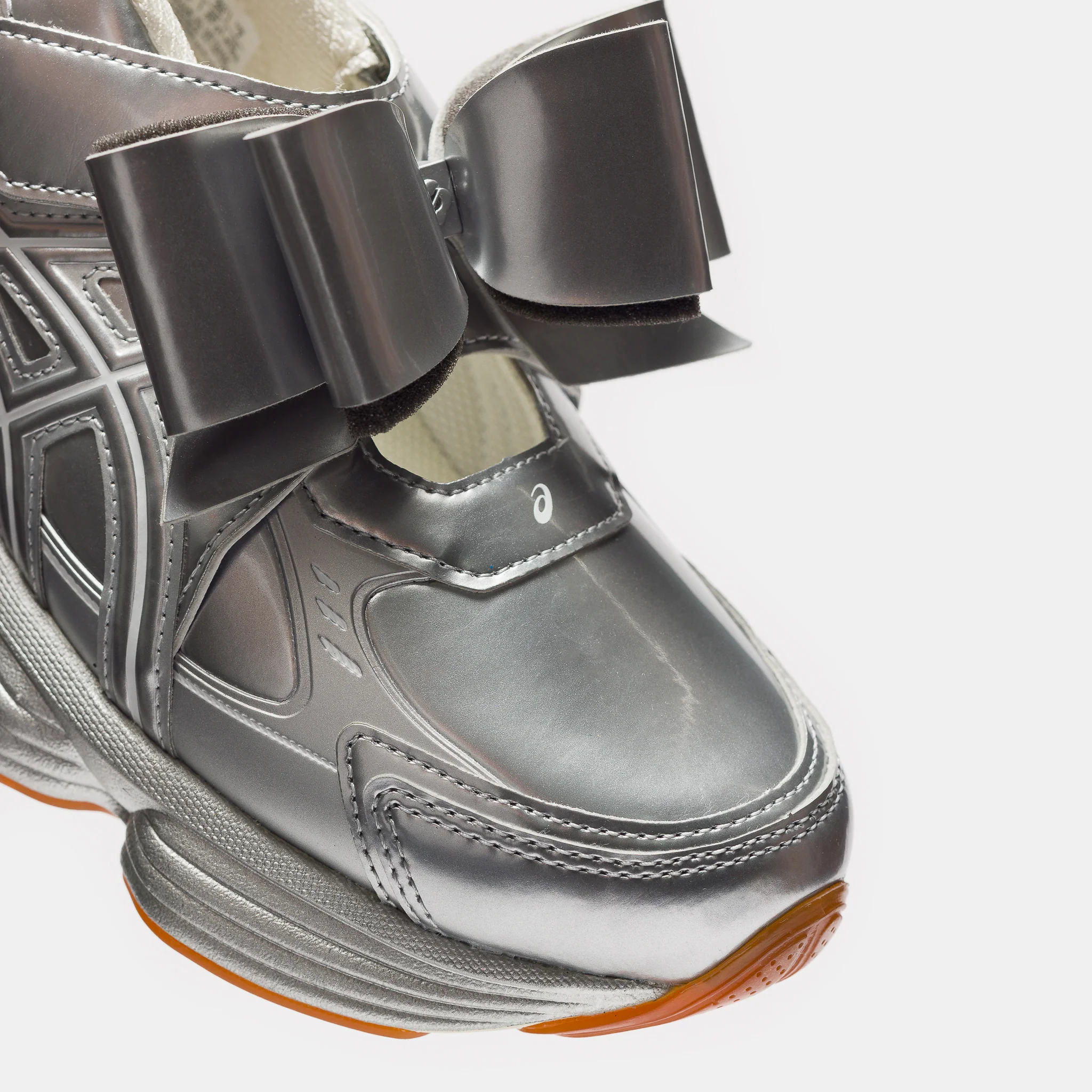 Shushu/Tong Gel-Kinetic Fluent Sneaker in Pure Silver/White - Image 6