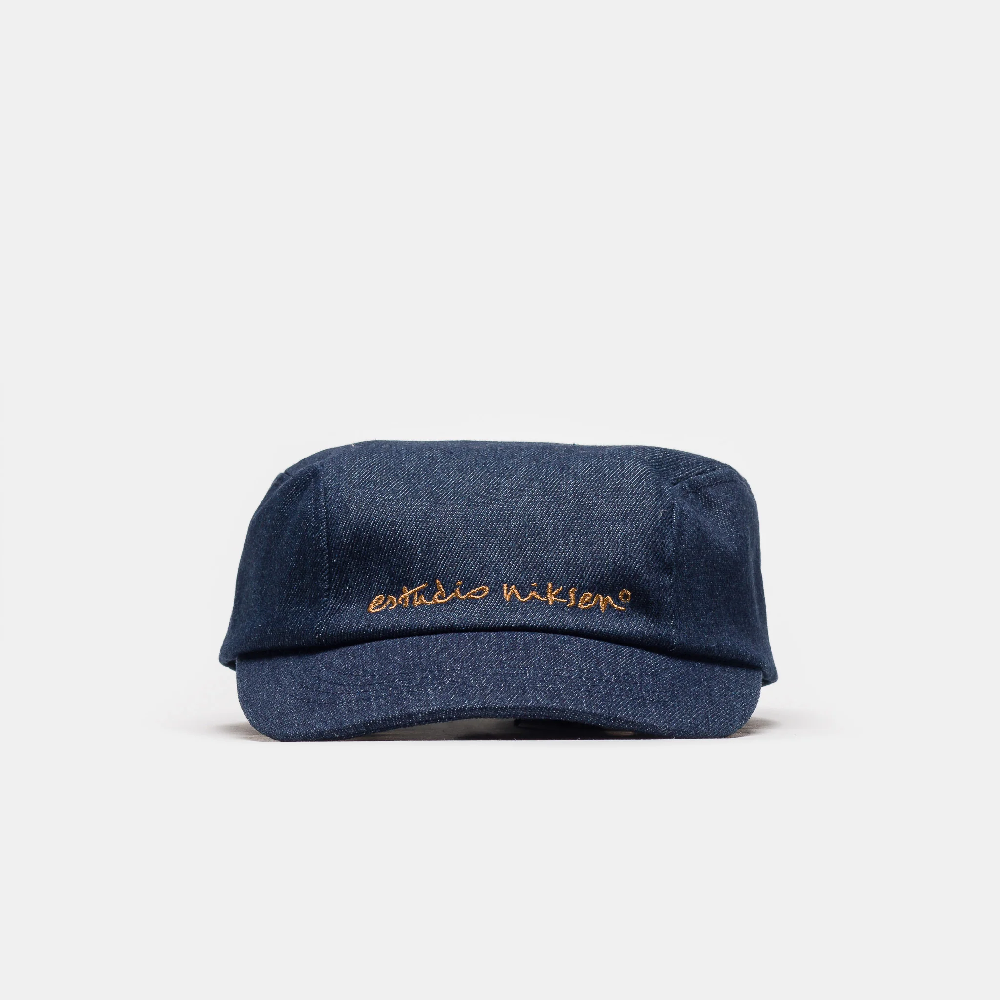 Signature Army Cap in Navy