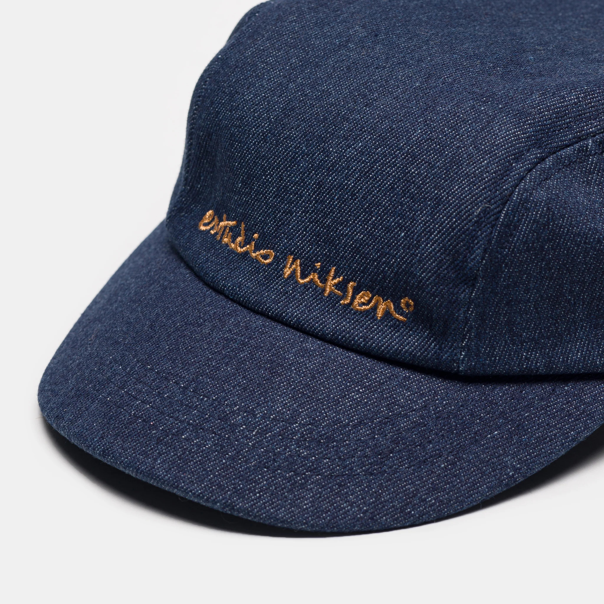 Signature Army Cap in Navy - Image 5