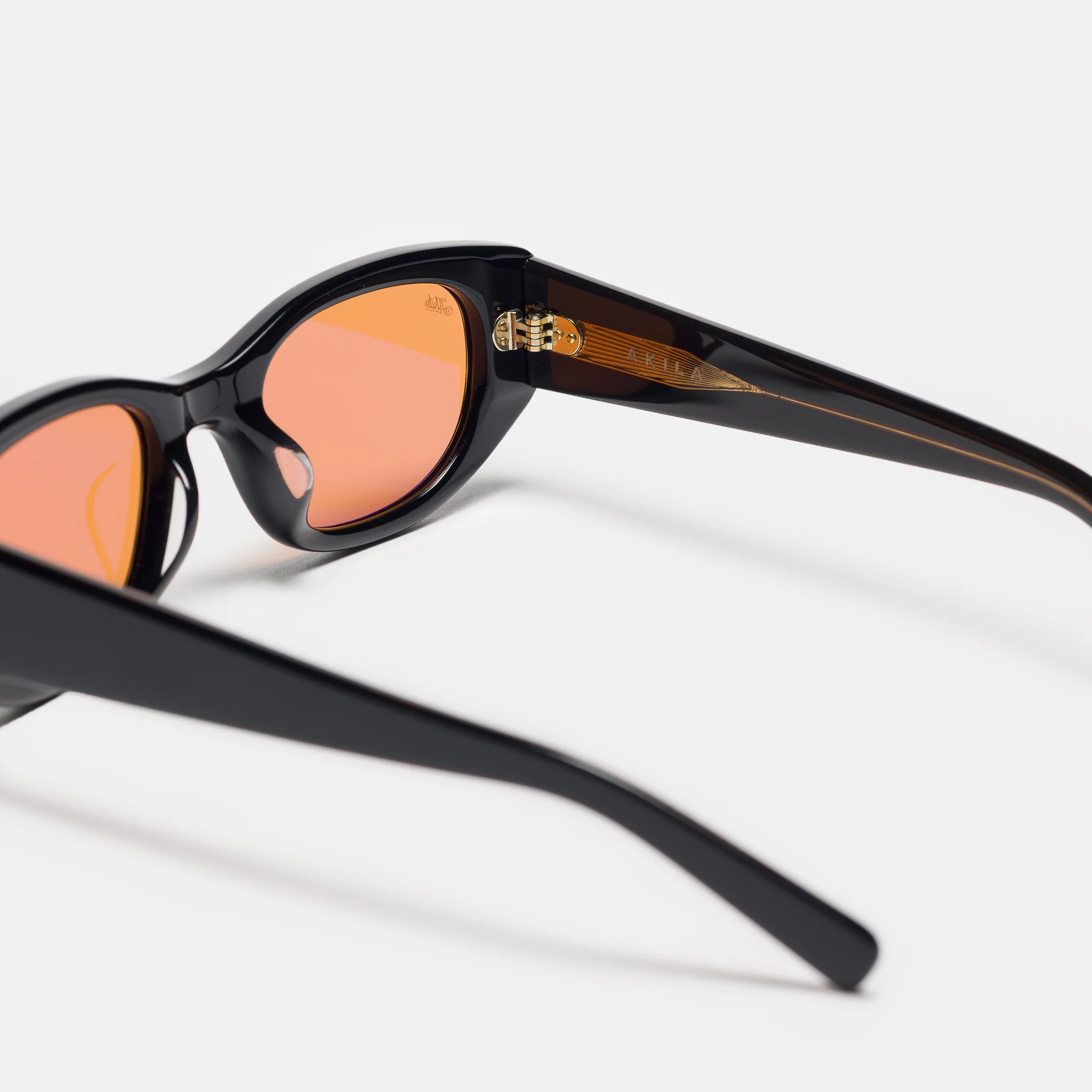 Silvia Sunglasses in Black/Umber - Image 4