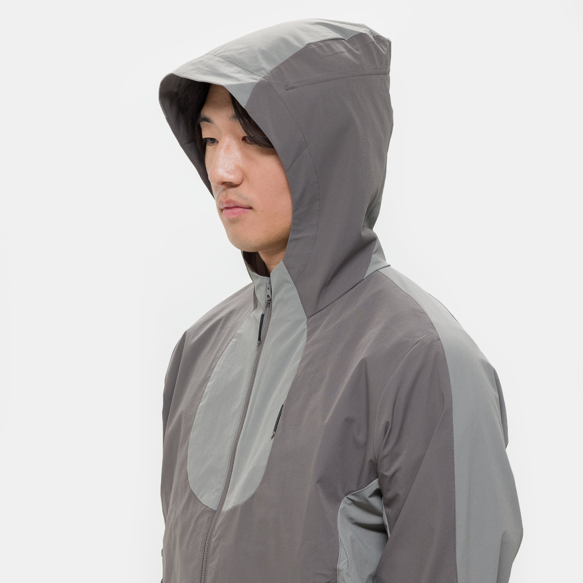 Soft Comp Hooded Jacket in Shadow/Slate - Image 4