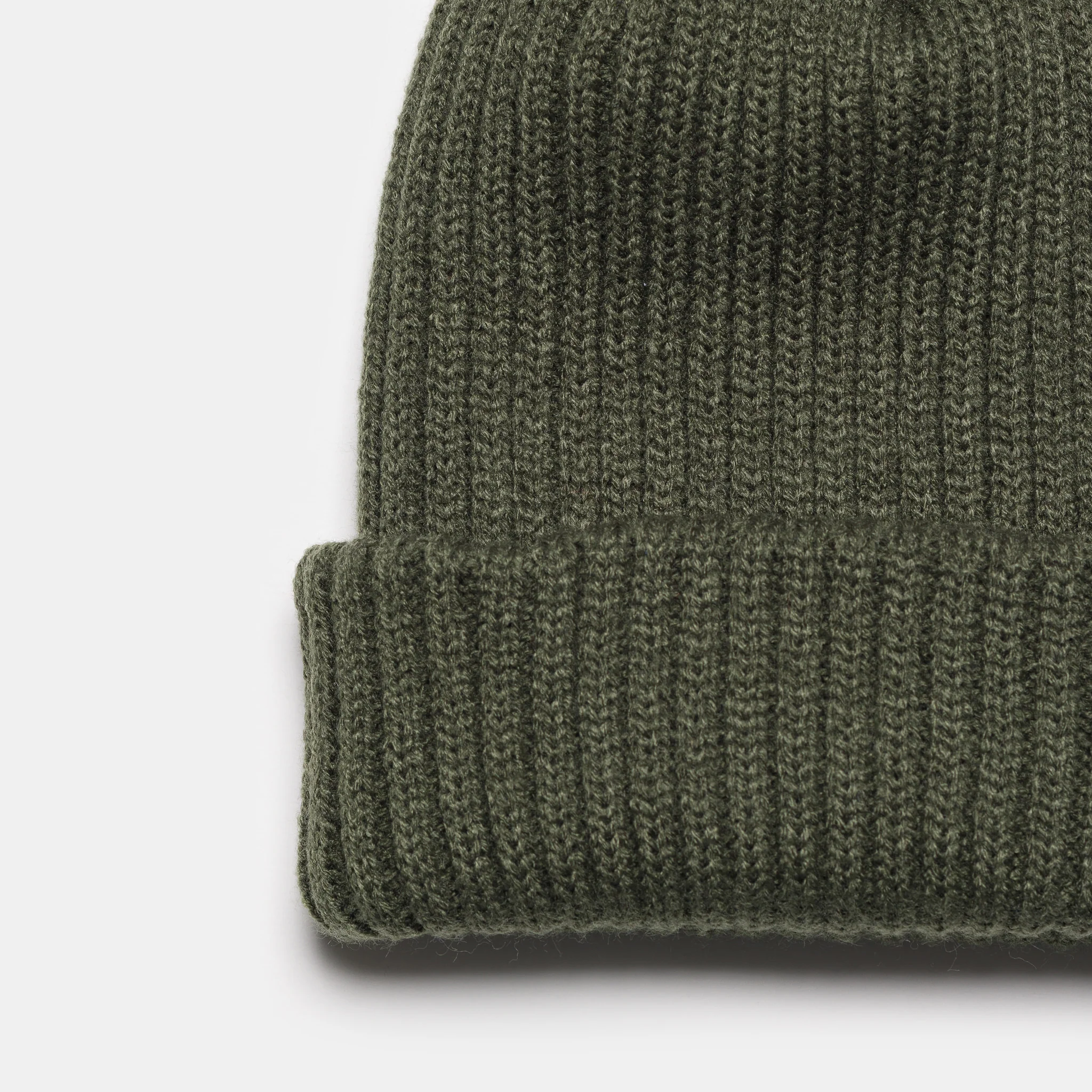 Sol Beanie in Khaki - Image 2