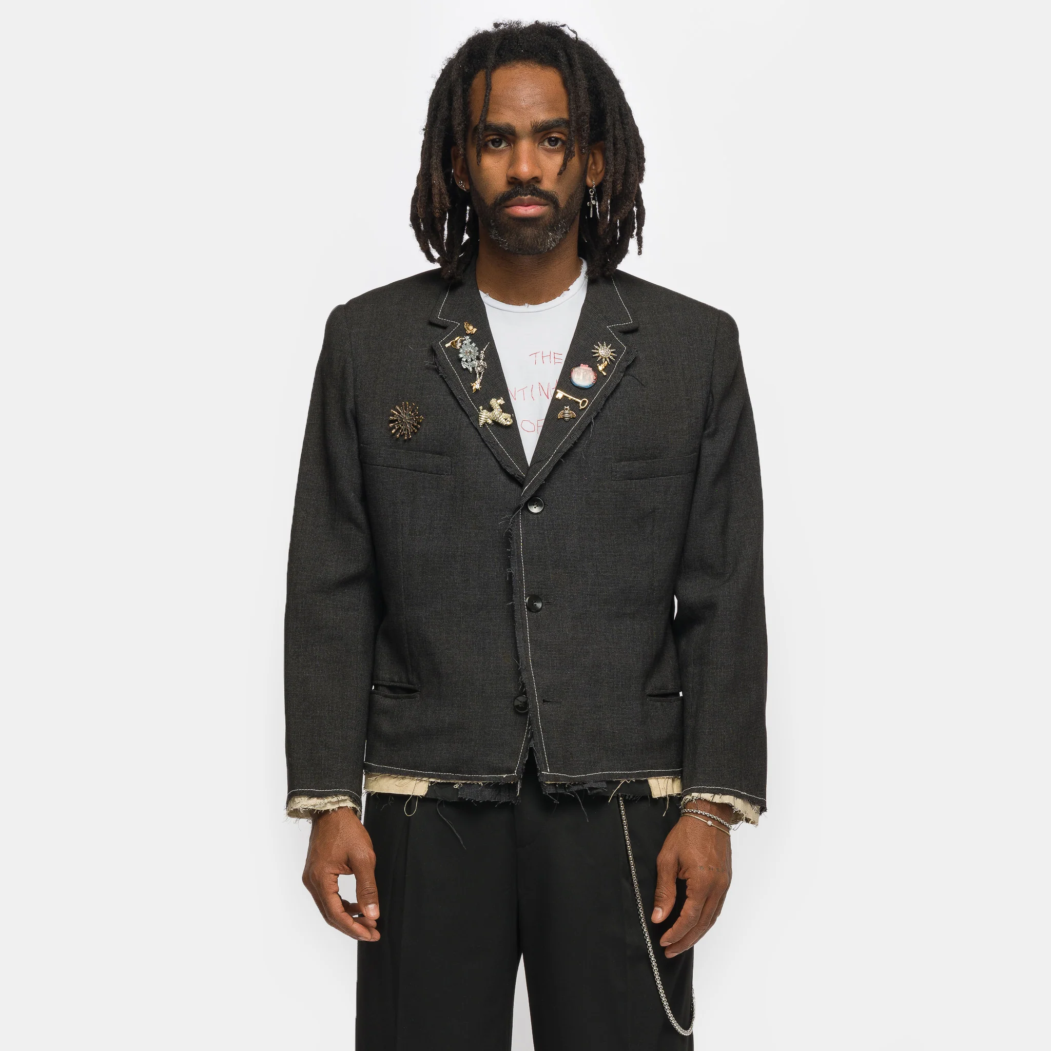 Sol Clavo Jacket in Dark Grey
