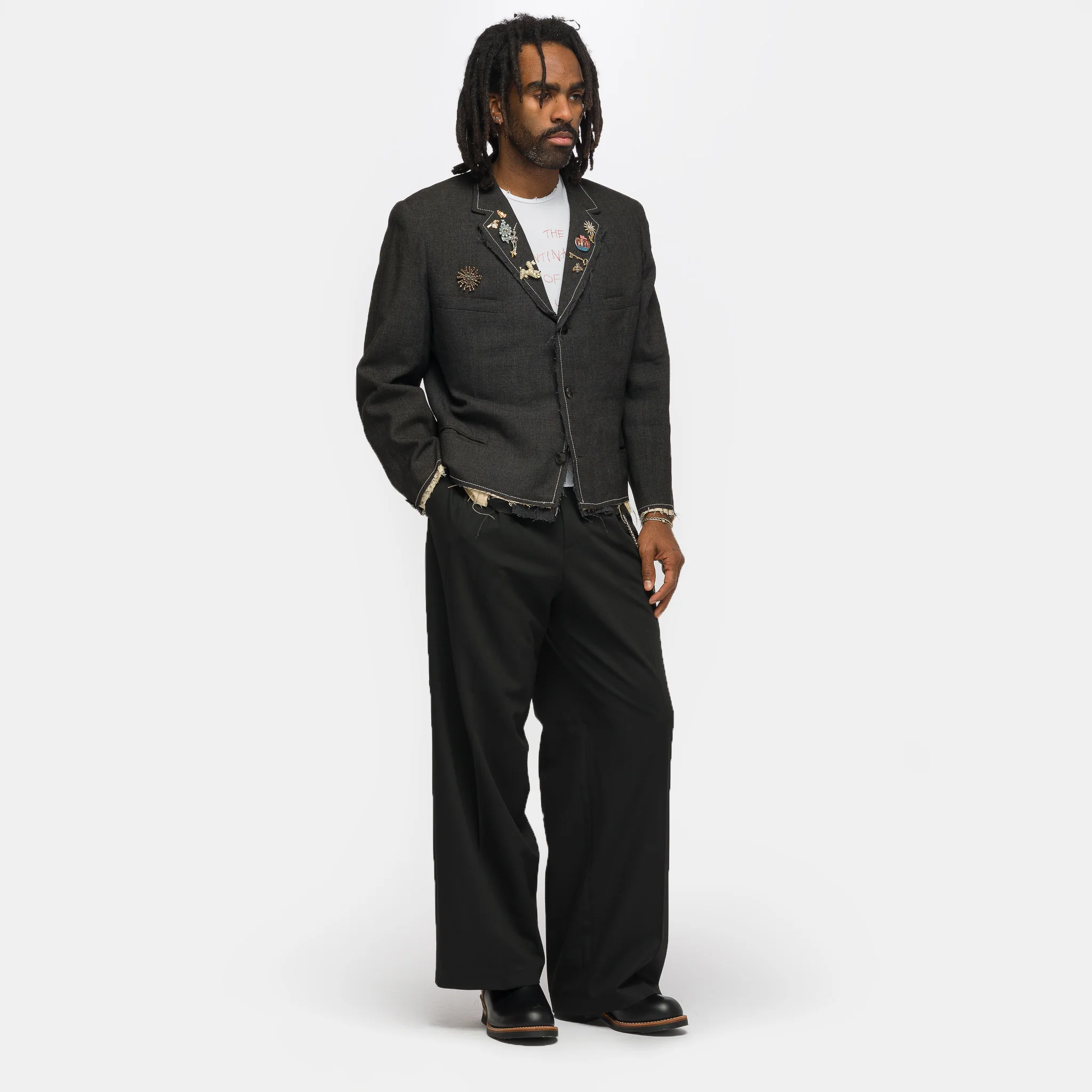 Sol Clavo Jacket in Dark Grey - Image 2