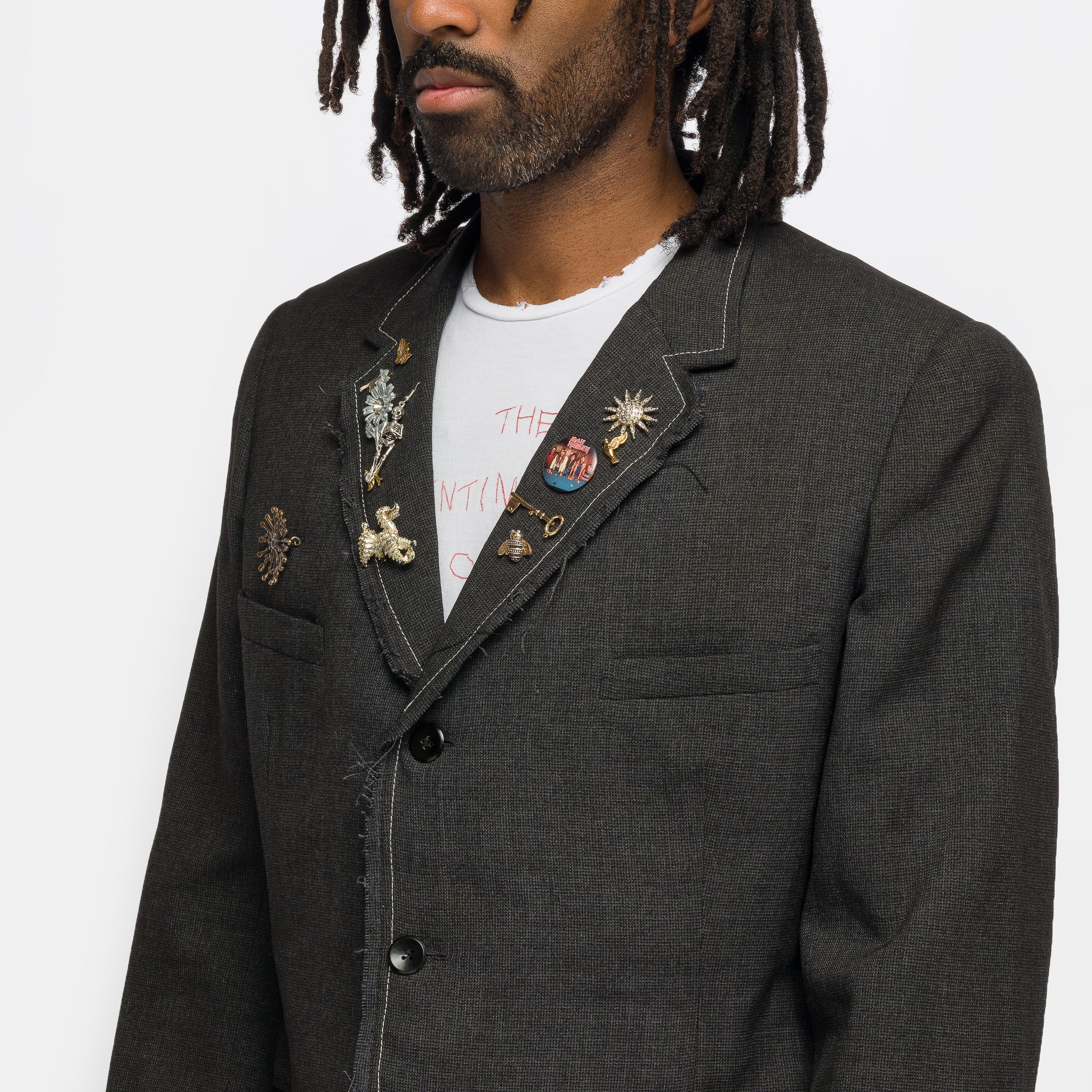 Sol Clavo Jacket in Dark Grey - Image 4