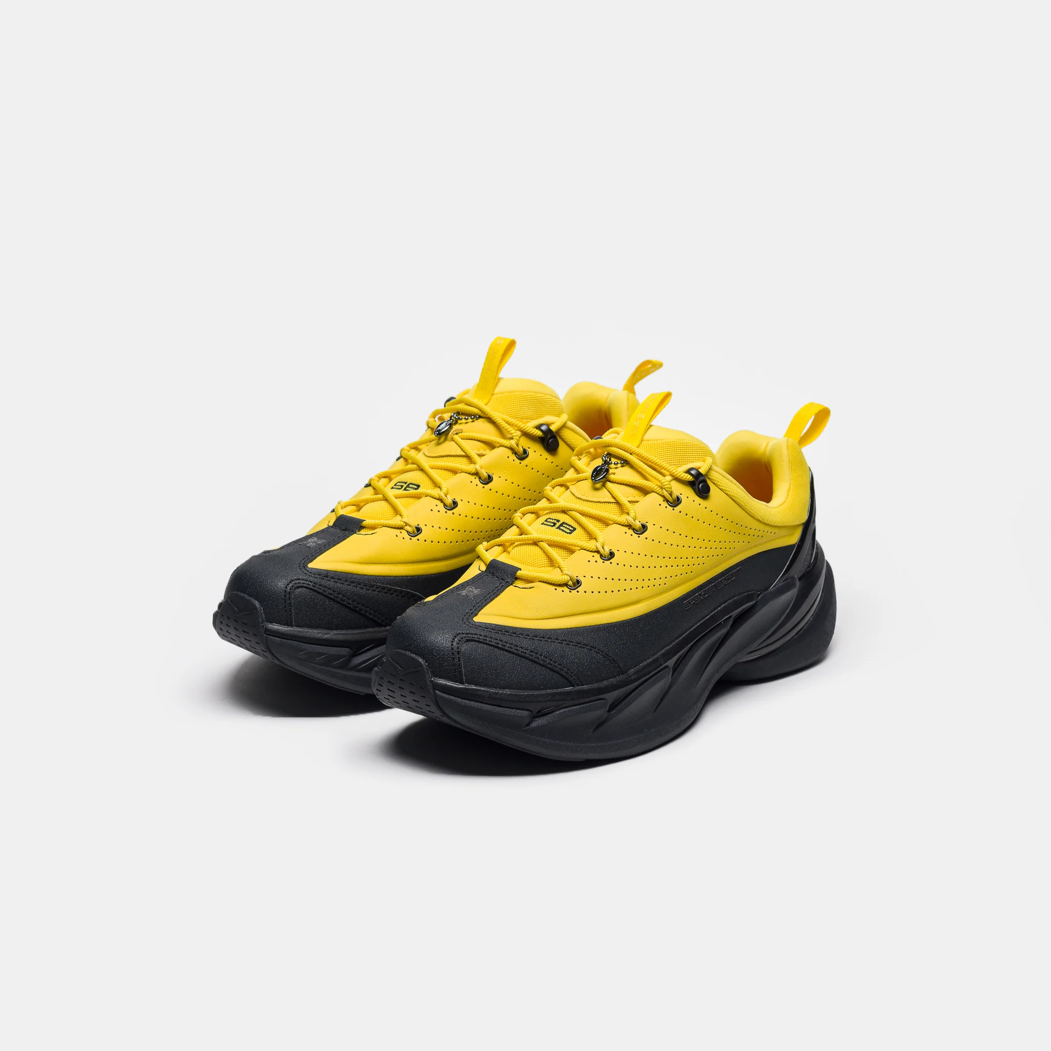 Spencer Badu Elevon Sneaker in Zest/Black - Image 3