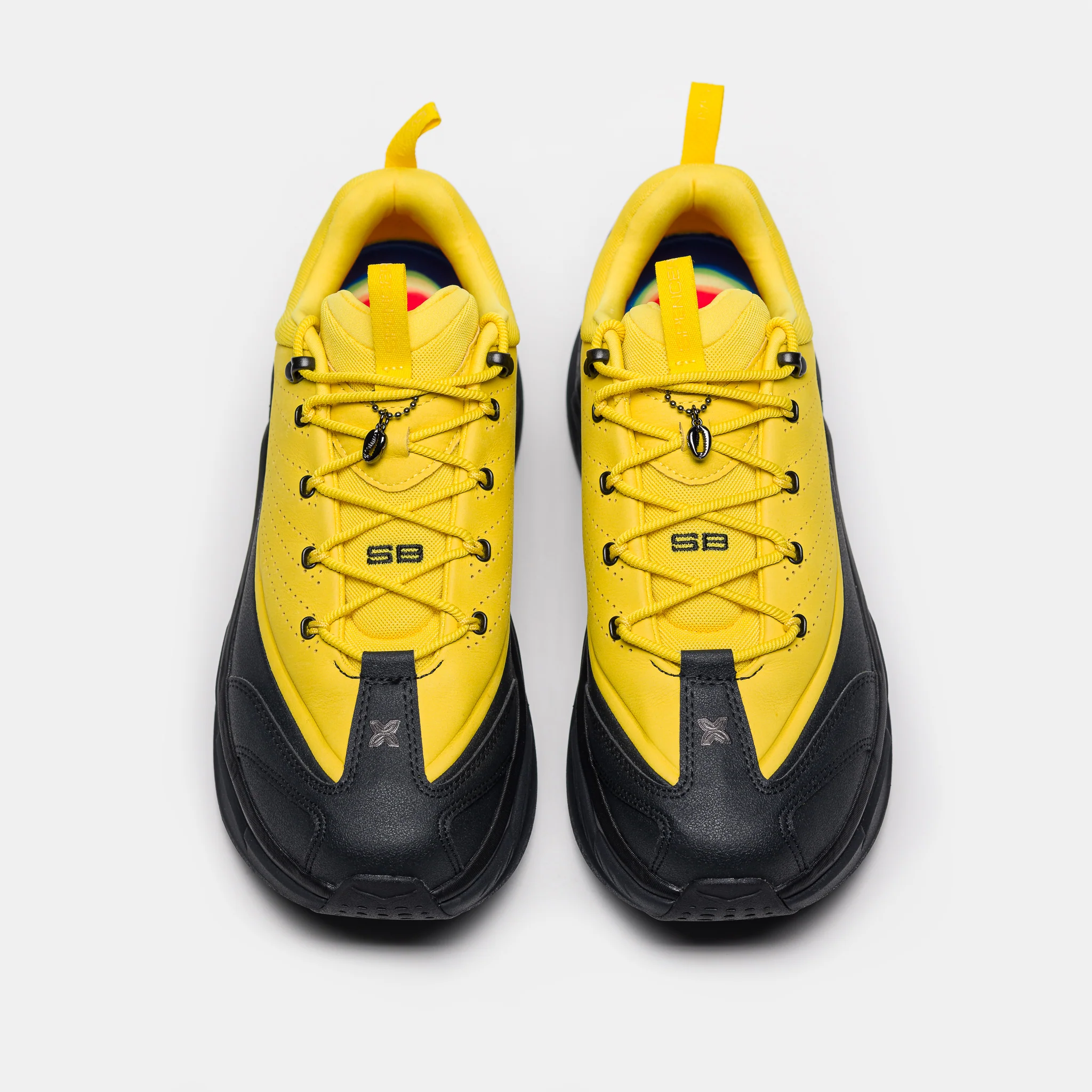 Spencer Badu Elevon Sneaker in Zest/Black - Image 4
