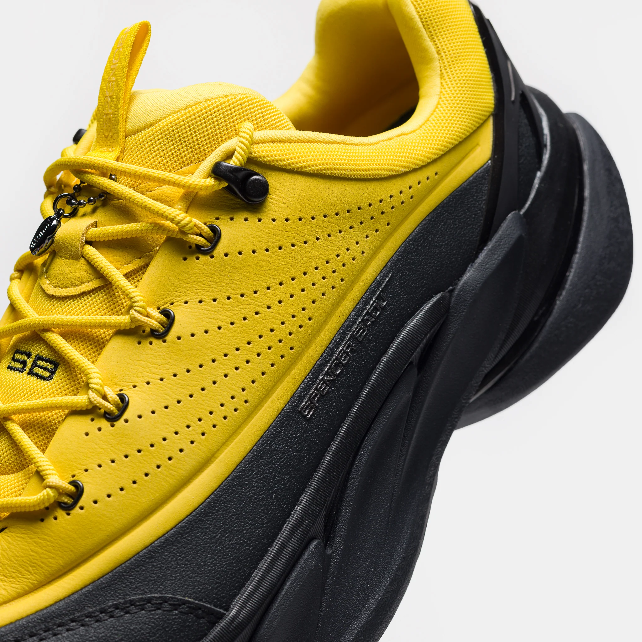 Spencer Badu Elevon Sneaker in Zest/Black - Image 5