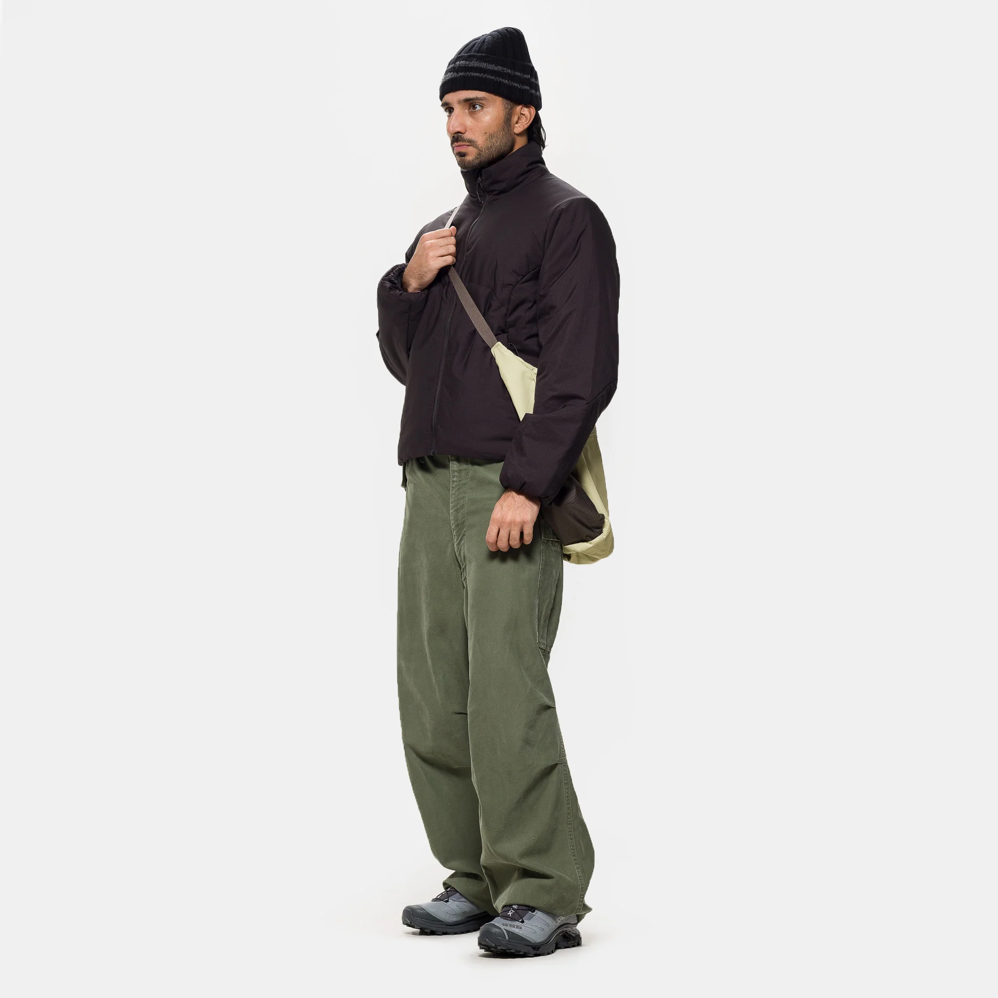 Static Comp Shoulder Bag in Lichen - Image 2