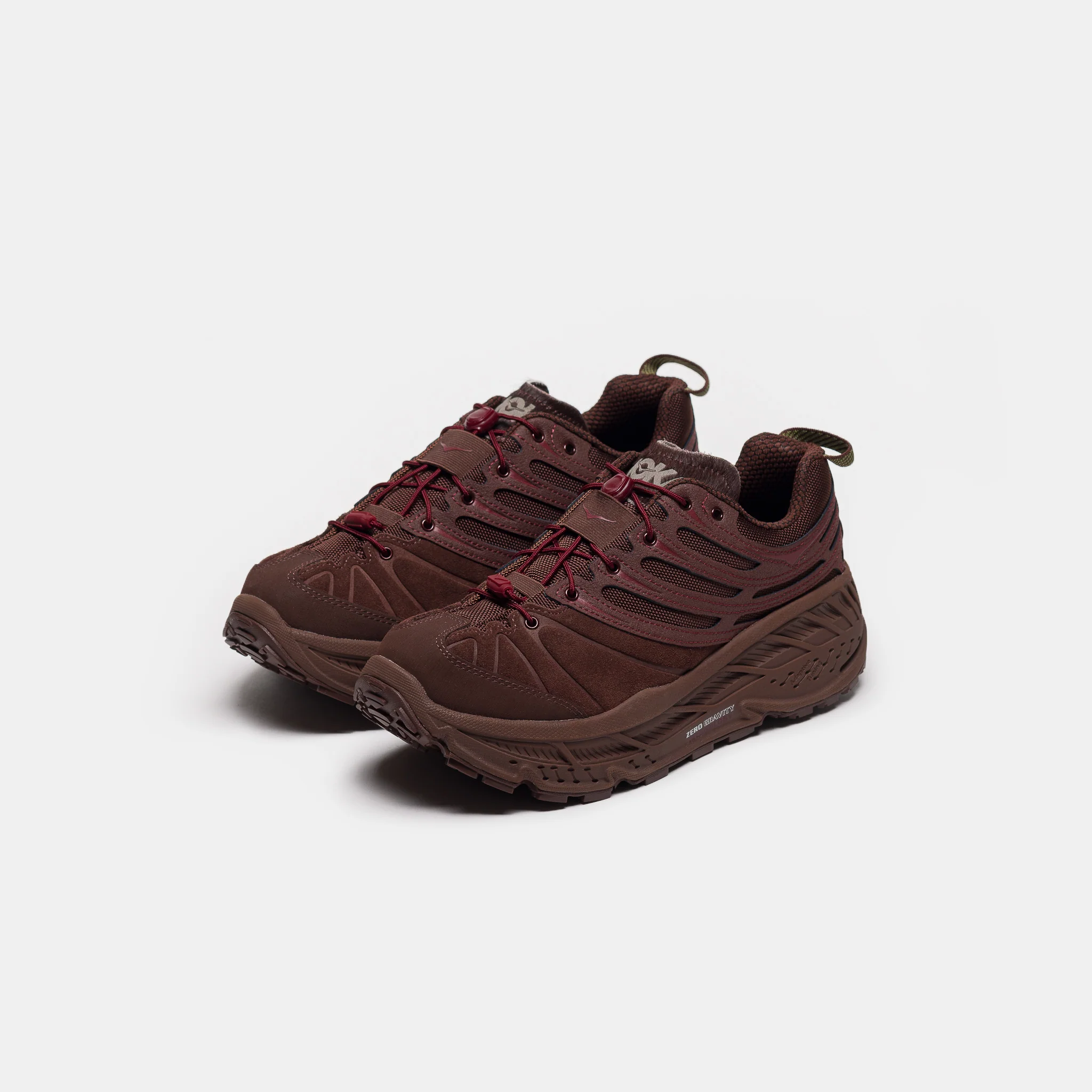 Stinson Evo OG TP Sneaker in Cold Brew/Varsity Burgundy - Image 3