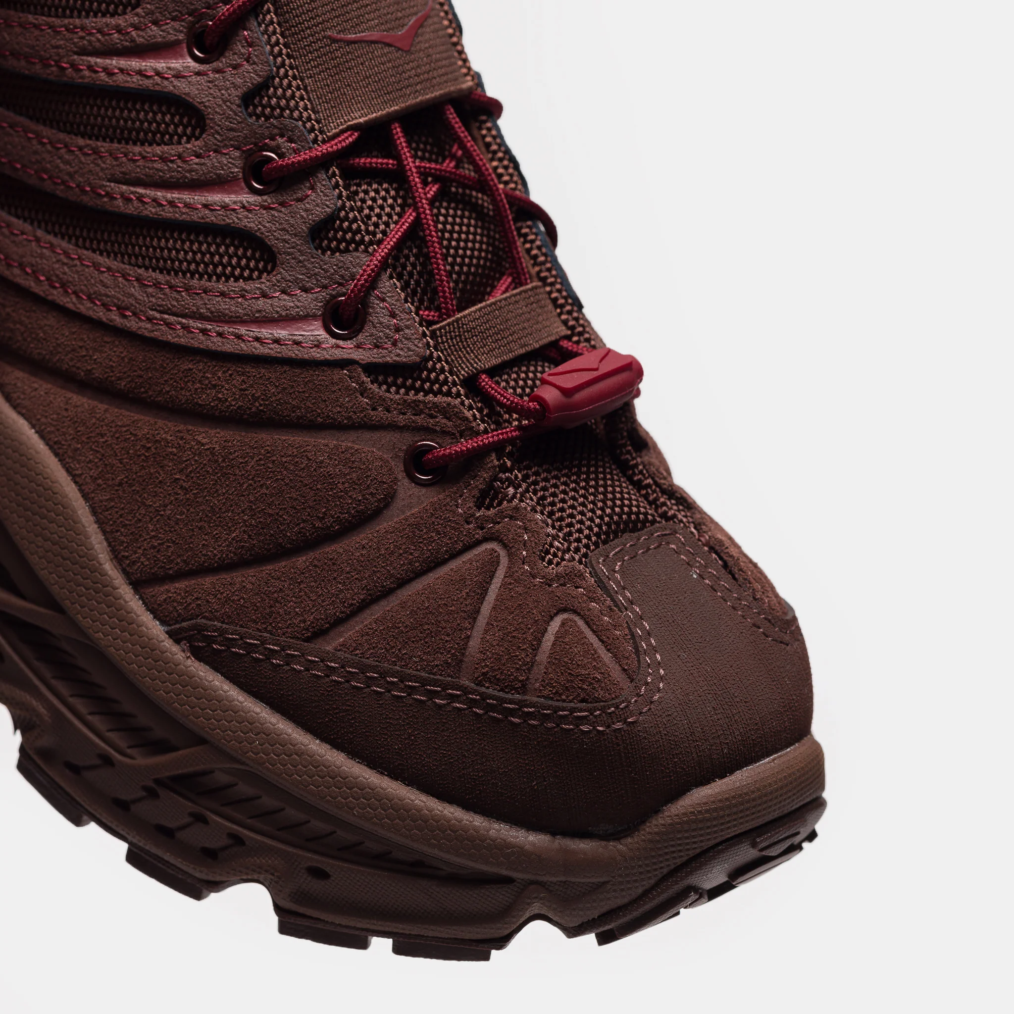 Stinson Evo OG TP Sneaker in Cold Brew/Varsity Burgundy - Image 5