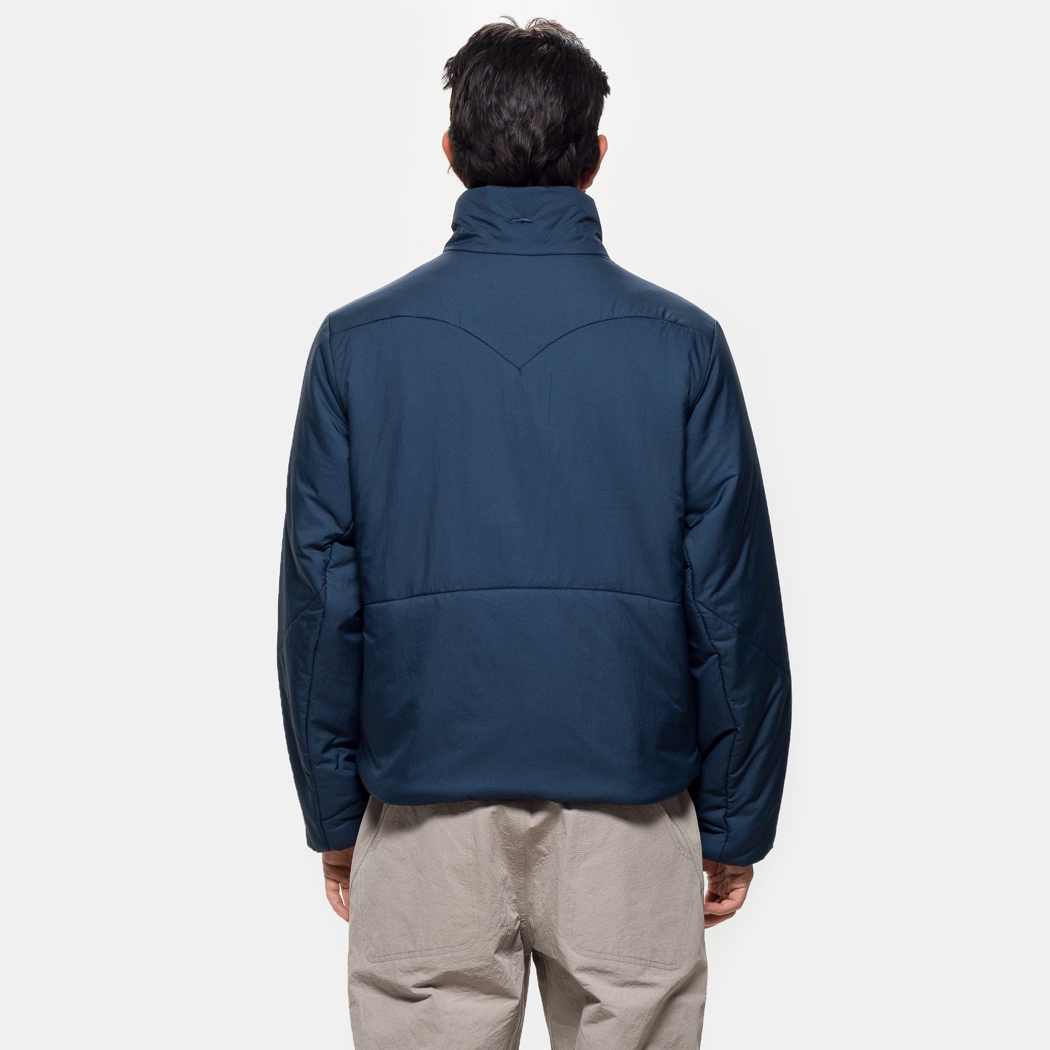 Stirrup Insulated Jacket in Slate Blue - Image 3