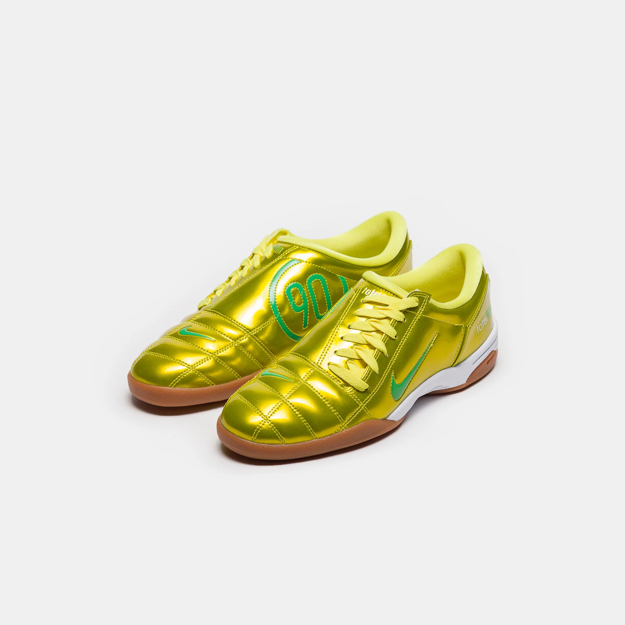 T90 SP Sneaker in Dynamic Yellow/Green Spark/Gum Medium Brown - Image 3