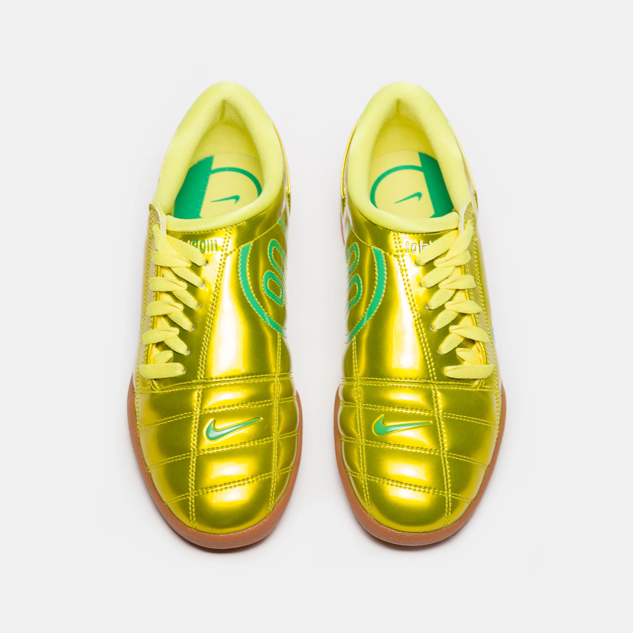 T90 SP Sneaker in Dynamic Yellow/Green Spark/Gum Medium Brown - Image 4